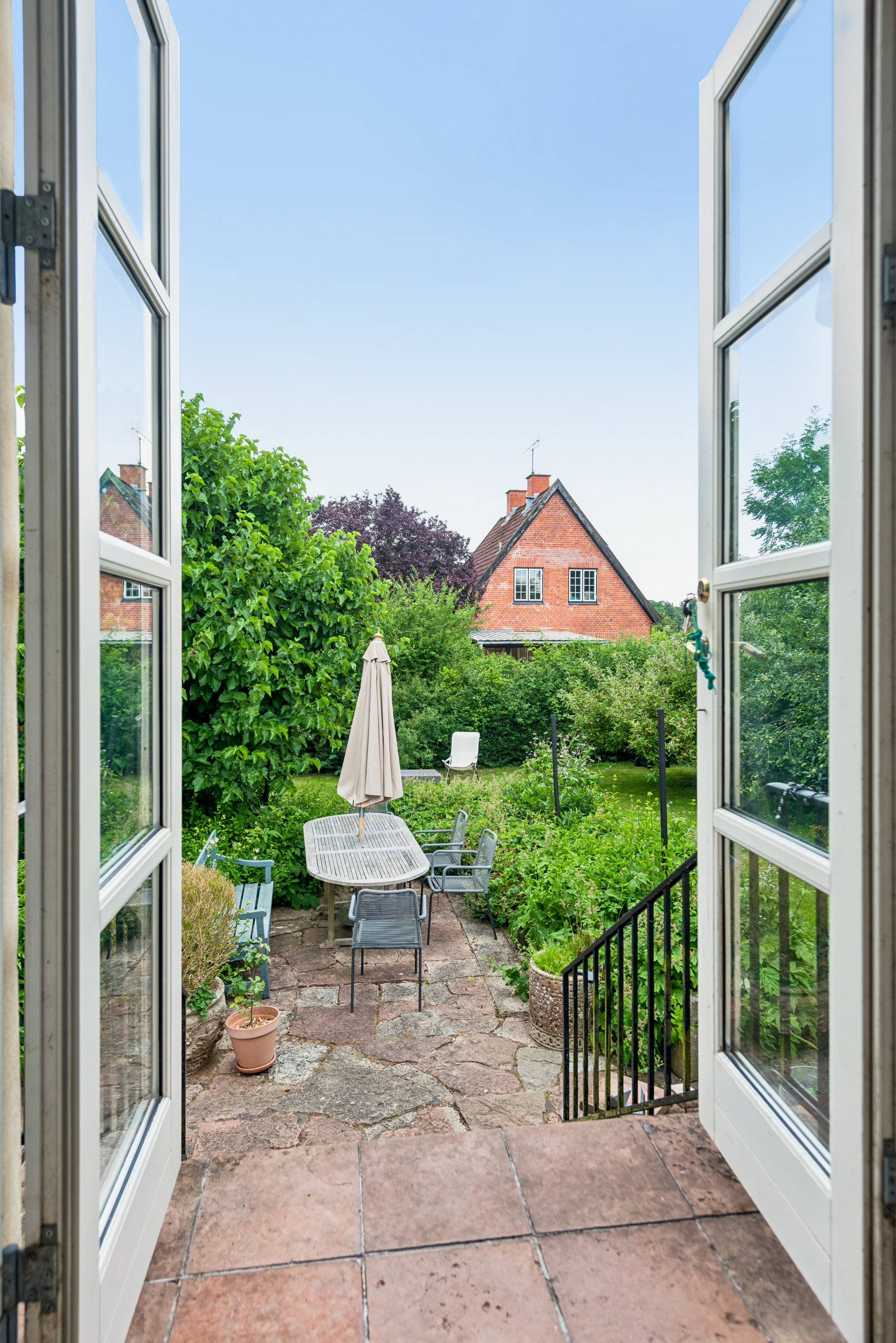 Fremhævet terrasse billede i fuldskærmstilstand. Billede af Horsebakken 60, 2400 København NV