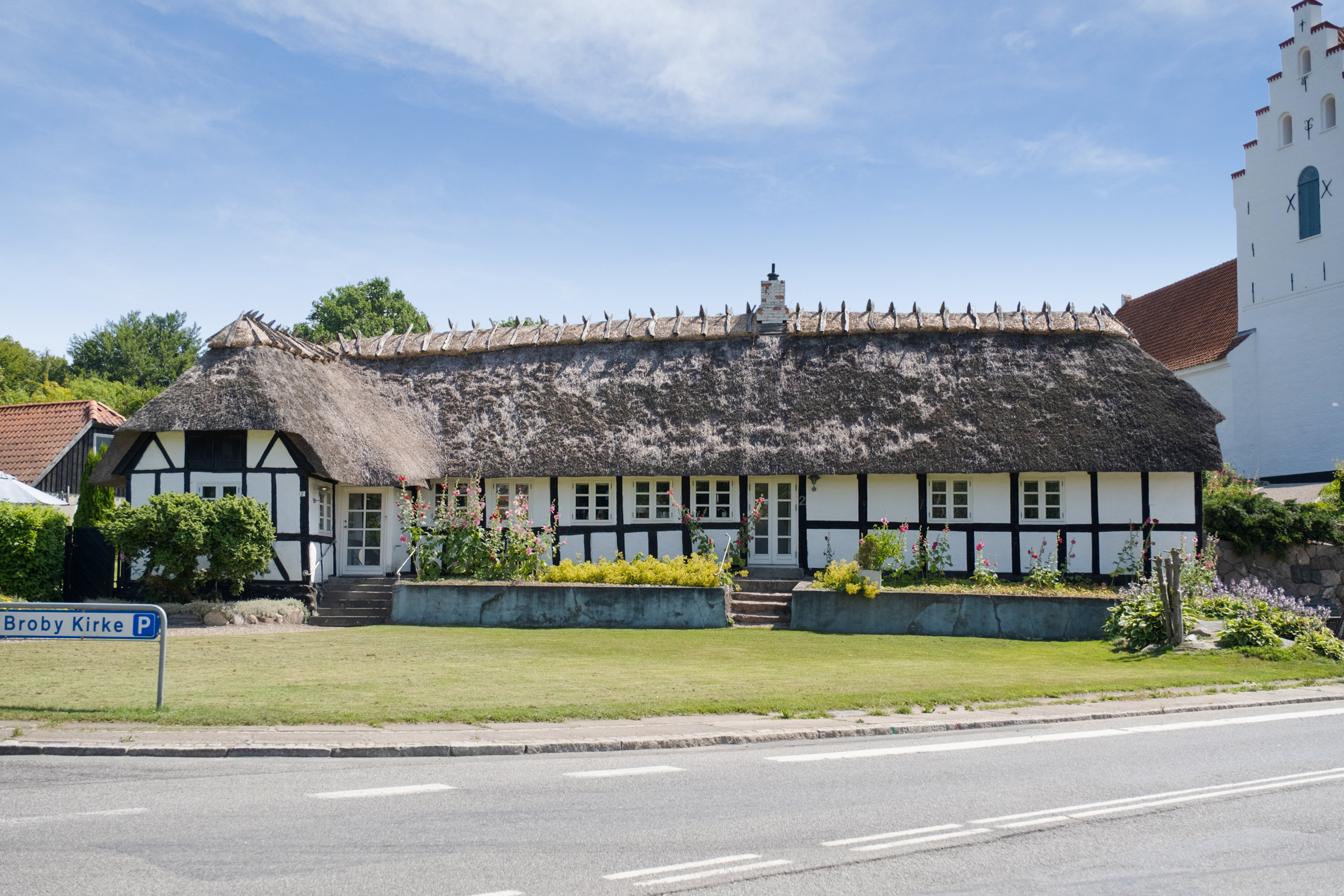 Villa: Facade på Ølstedvej 2, Sdr Broby, 5672 Broby