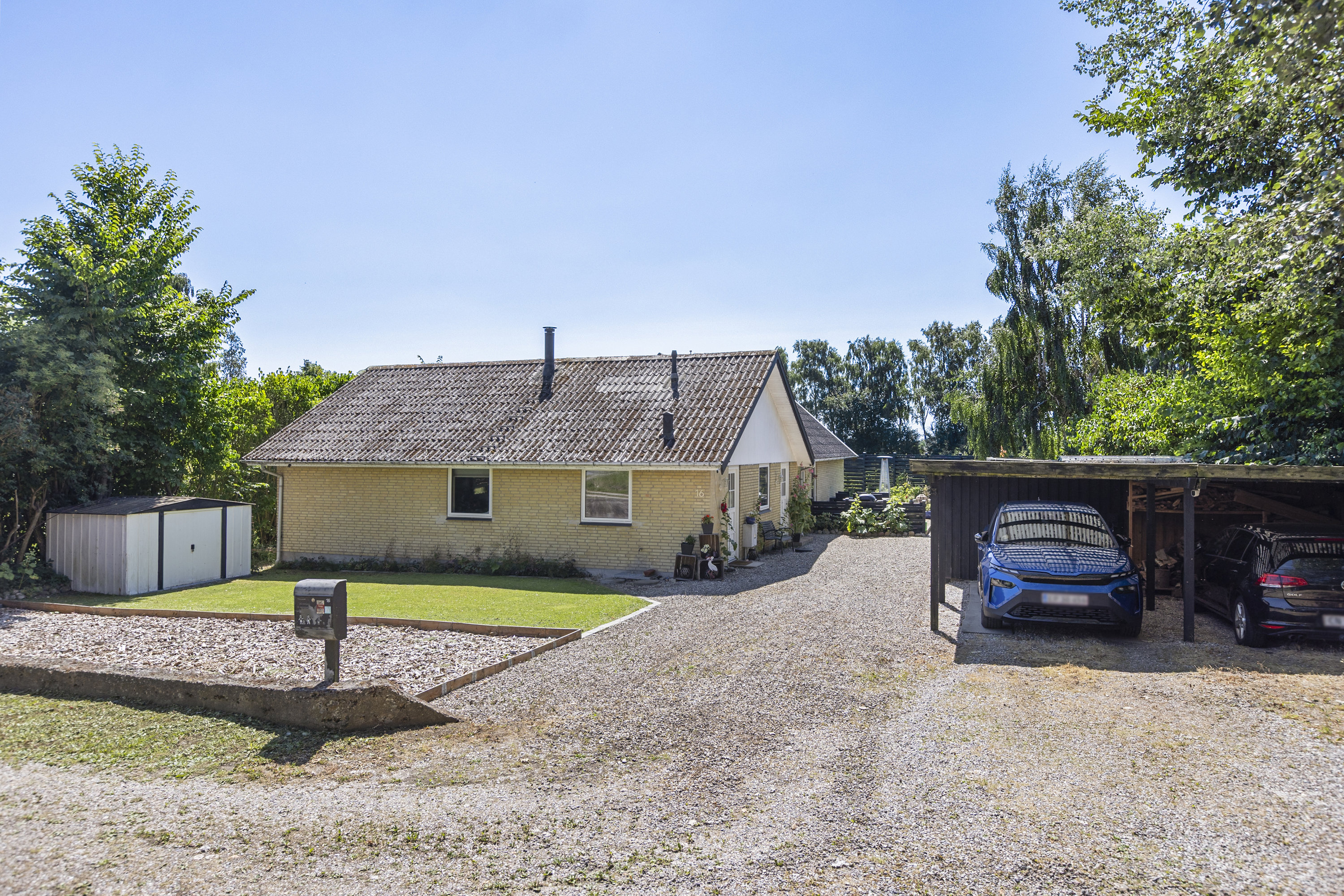 Villa: Ejendommen på Rostedvej 16, Rosted, 4200 Slagelse