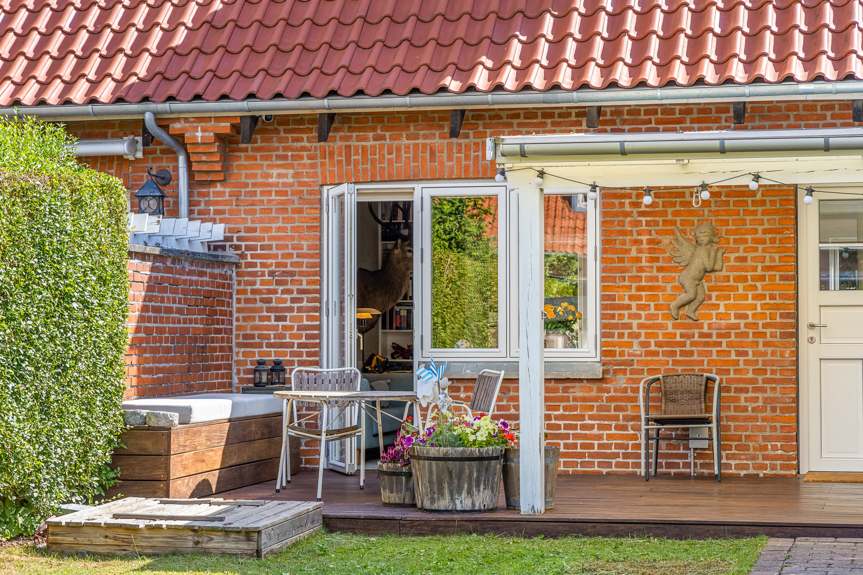 Miniaturebillede 1: terrasse. Billede af Havretoften 31, 2800 Kongens Lyngby