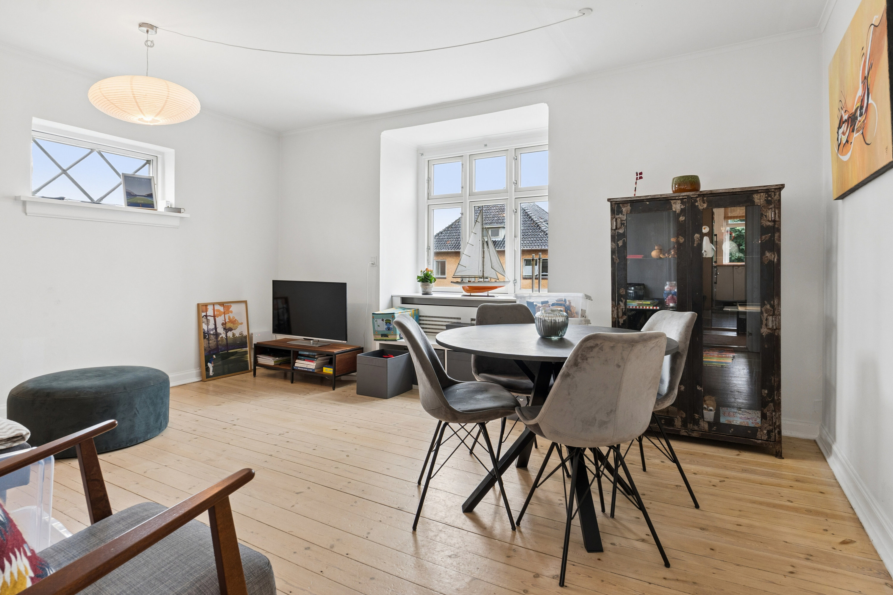 Fremhævet spisestue billede i fuldskærmstilstand. Billede af Læssøegade 189, 1. th., 5230 Odense M