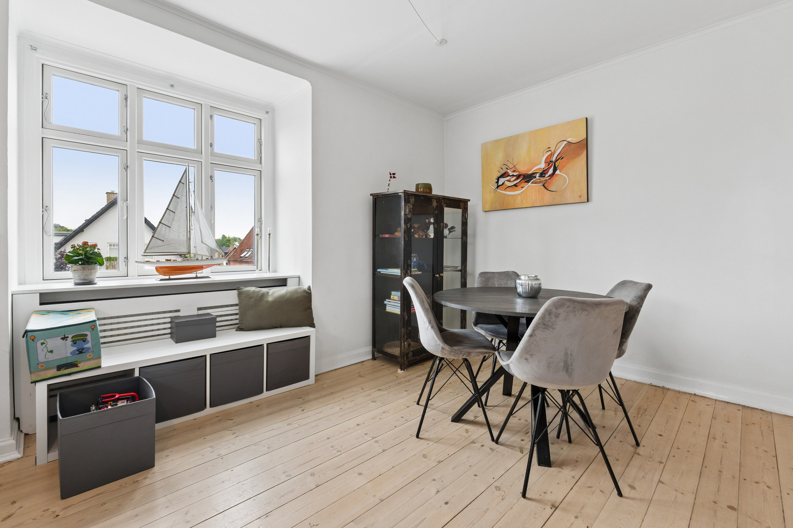 Fremhævet spisestue billede i fuldskærmstilstand. Billede af Læssøegade 189, 1. th., 5230 Odense M