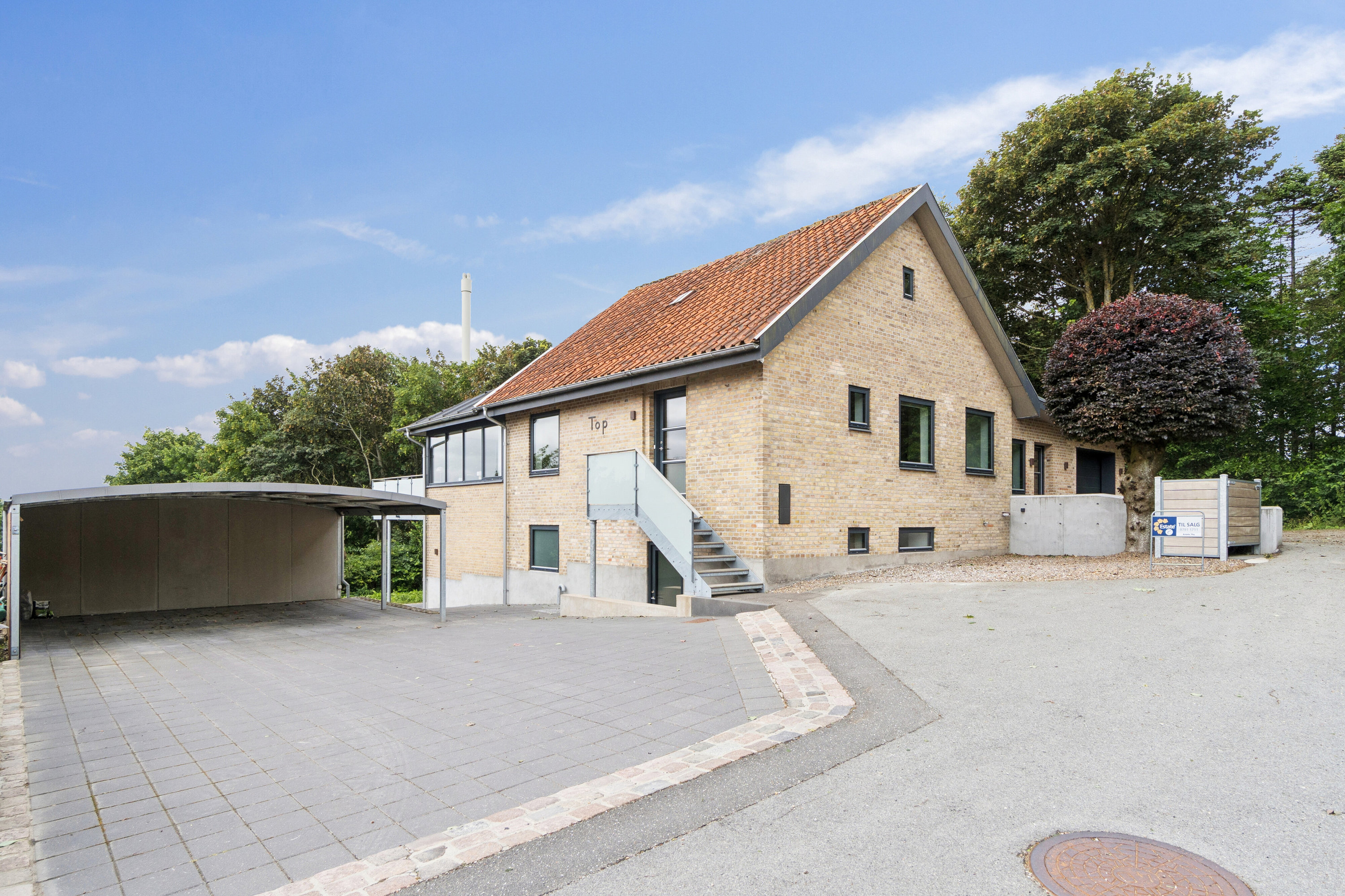 Villa: Facade på Åbakkevej 19, 7700 Thisted