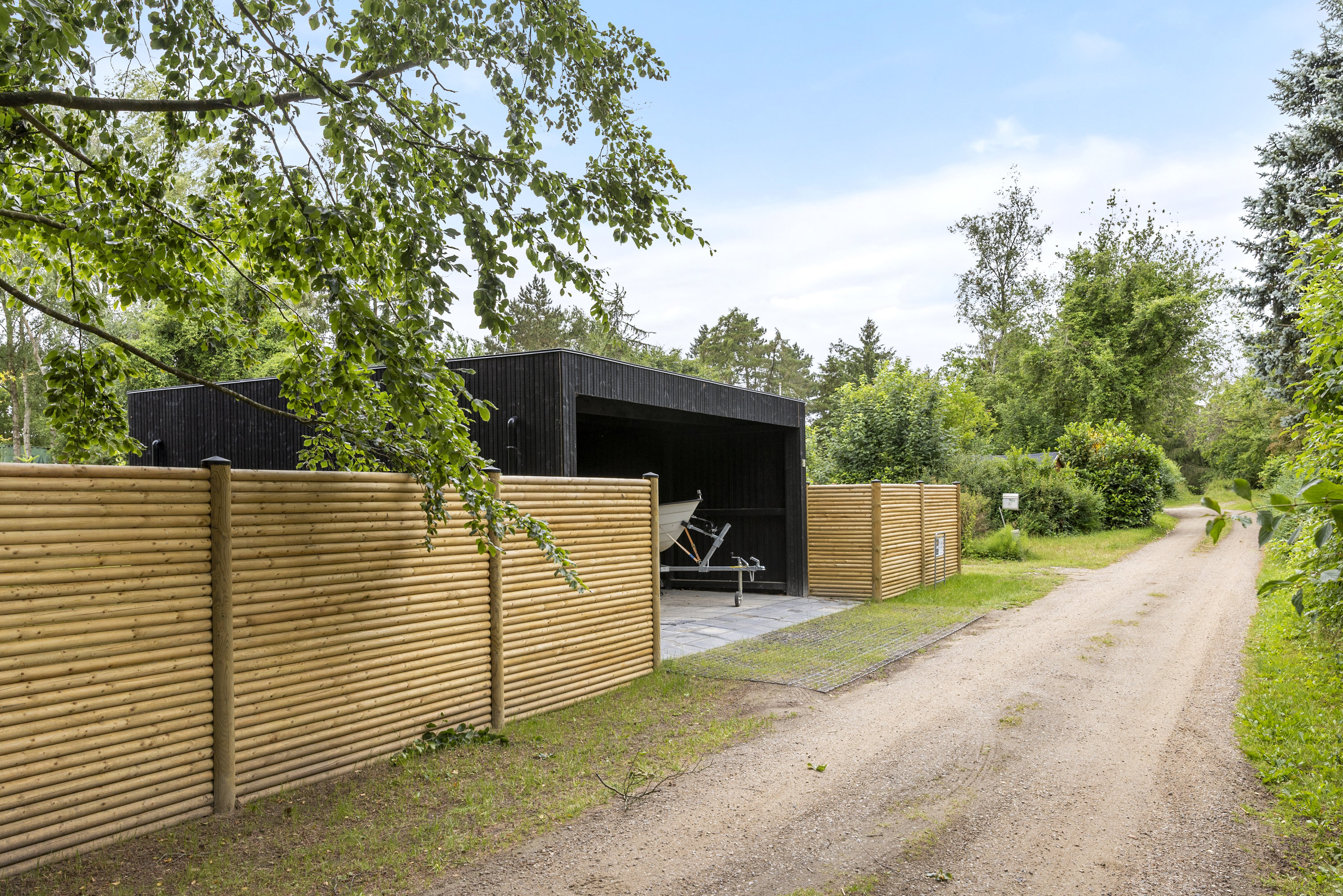 Fremhævet carport billede i fuldskærmstilstand. Billede af Indelukket 5, Englerup, 4060 Kirke Såby