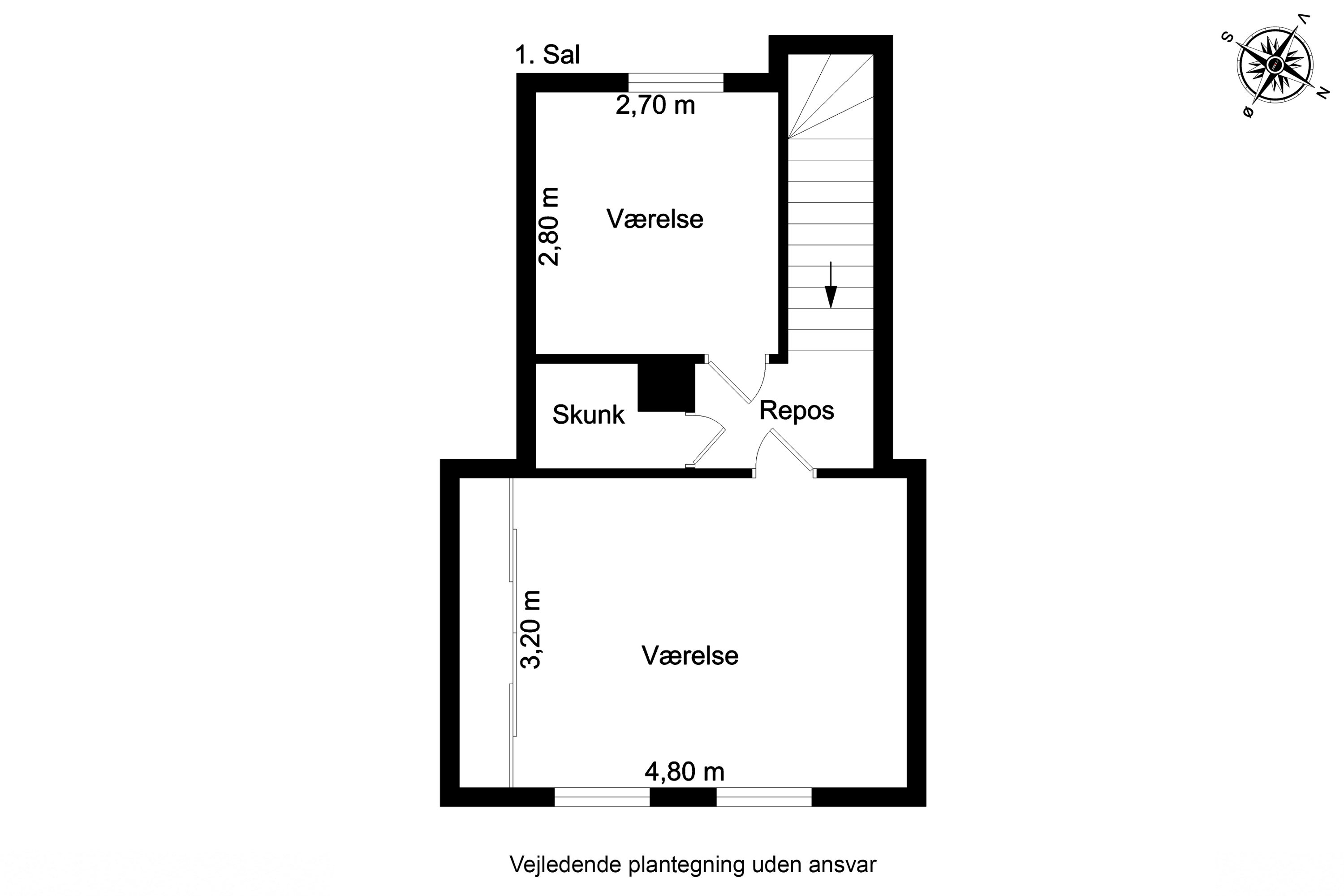 Plantegninger billede af Stevneskovvej 33, 5700 Svendborg