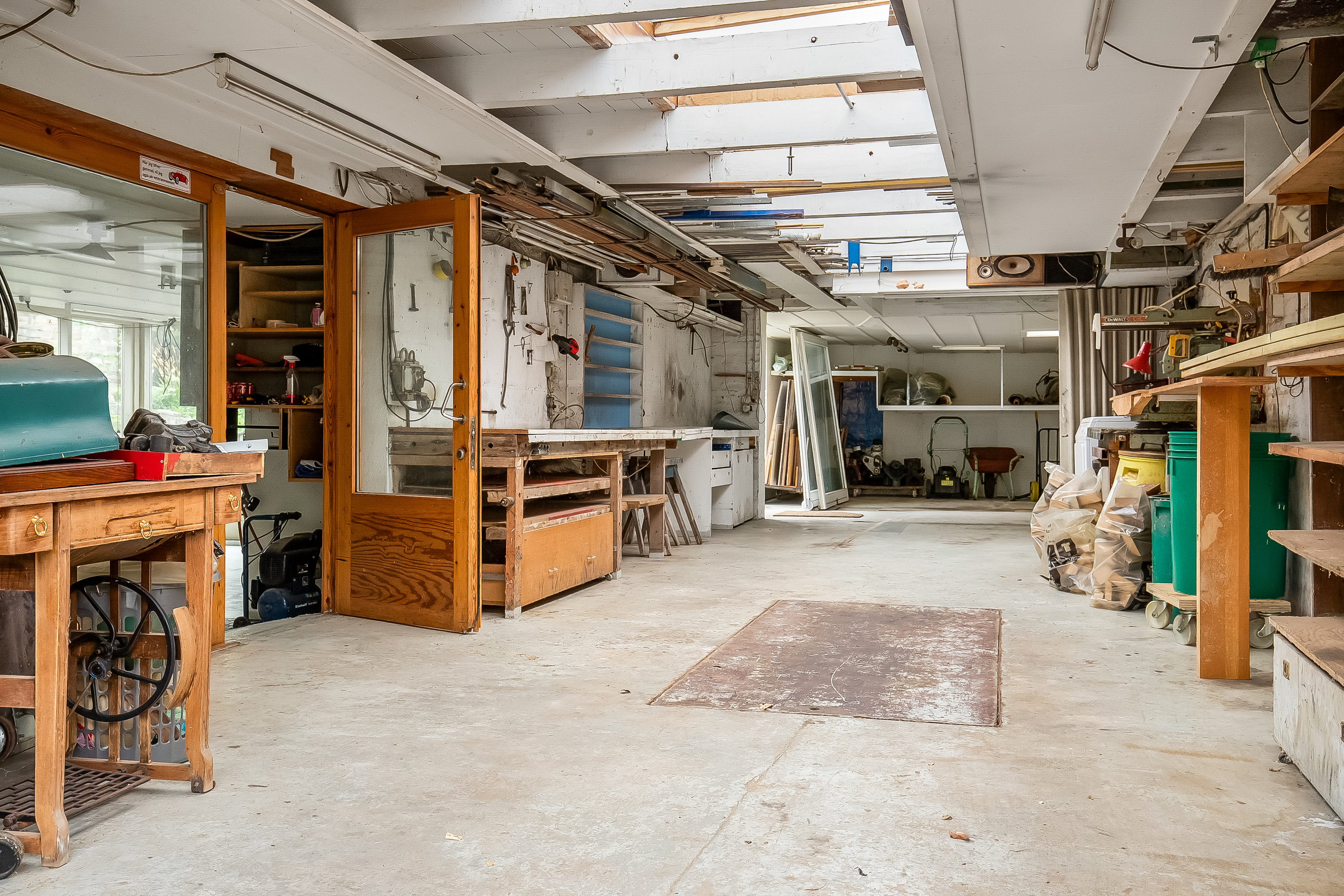 Fremhævet garage billede i fuldskærmstilstand. Billede af Søbakken 29, Erritsø, 7000 Fredericia