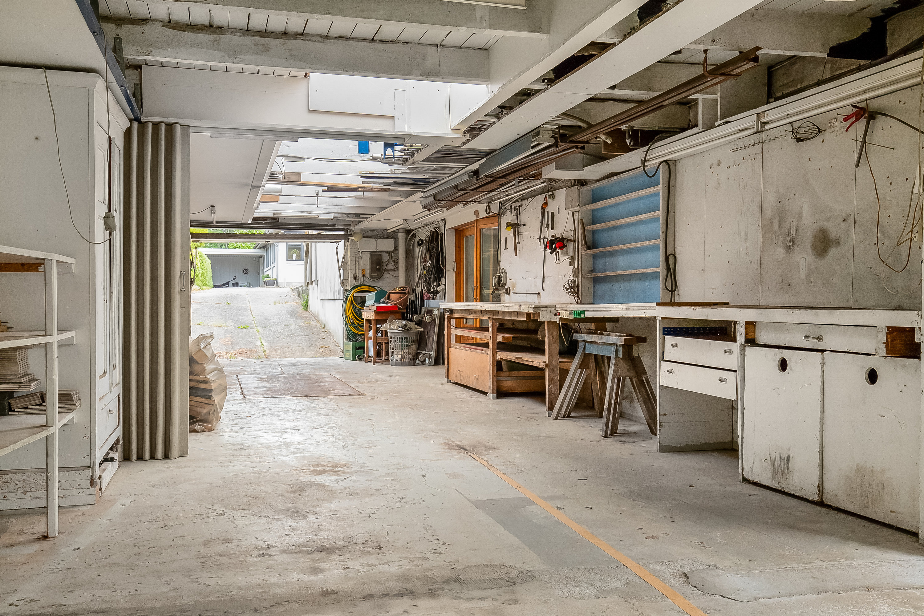Fremhævet garage billede i fuldskærmstilstand. Billede af Søbakken 29, Erritsø, 7000 Fredericia