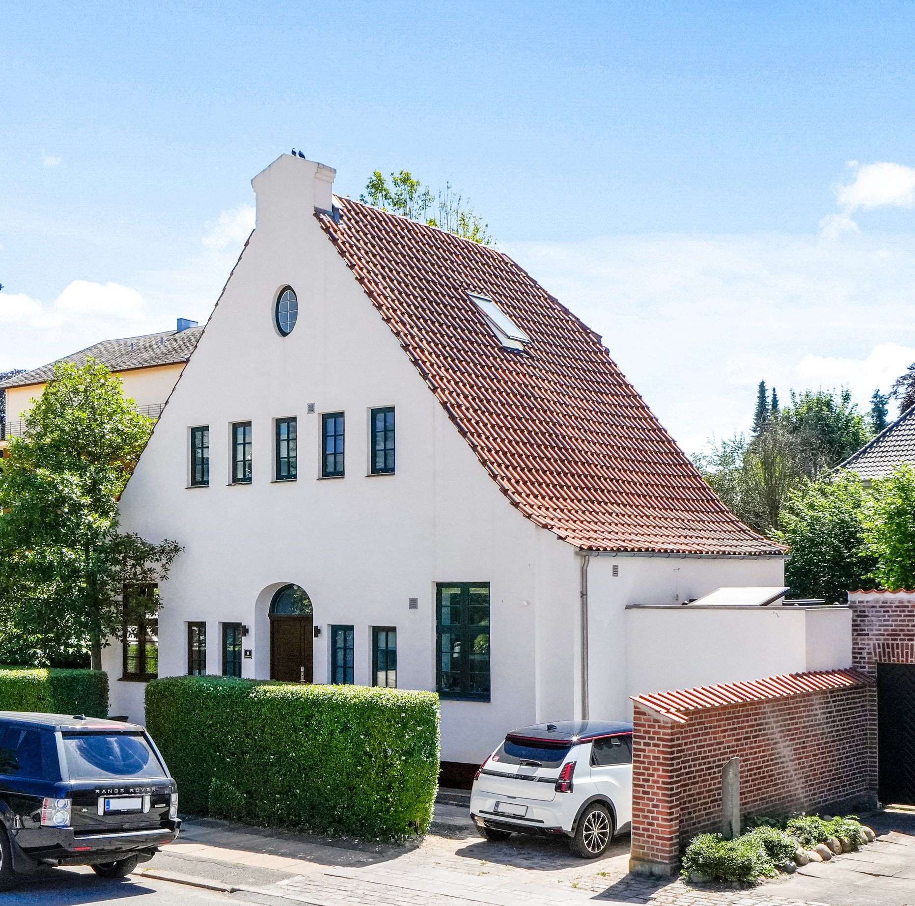 Villa: Facade på Strandagervej 9, 2900 Hellerup