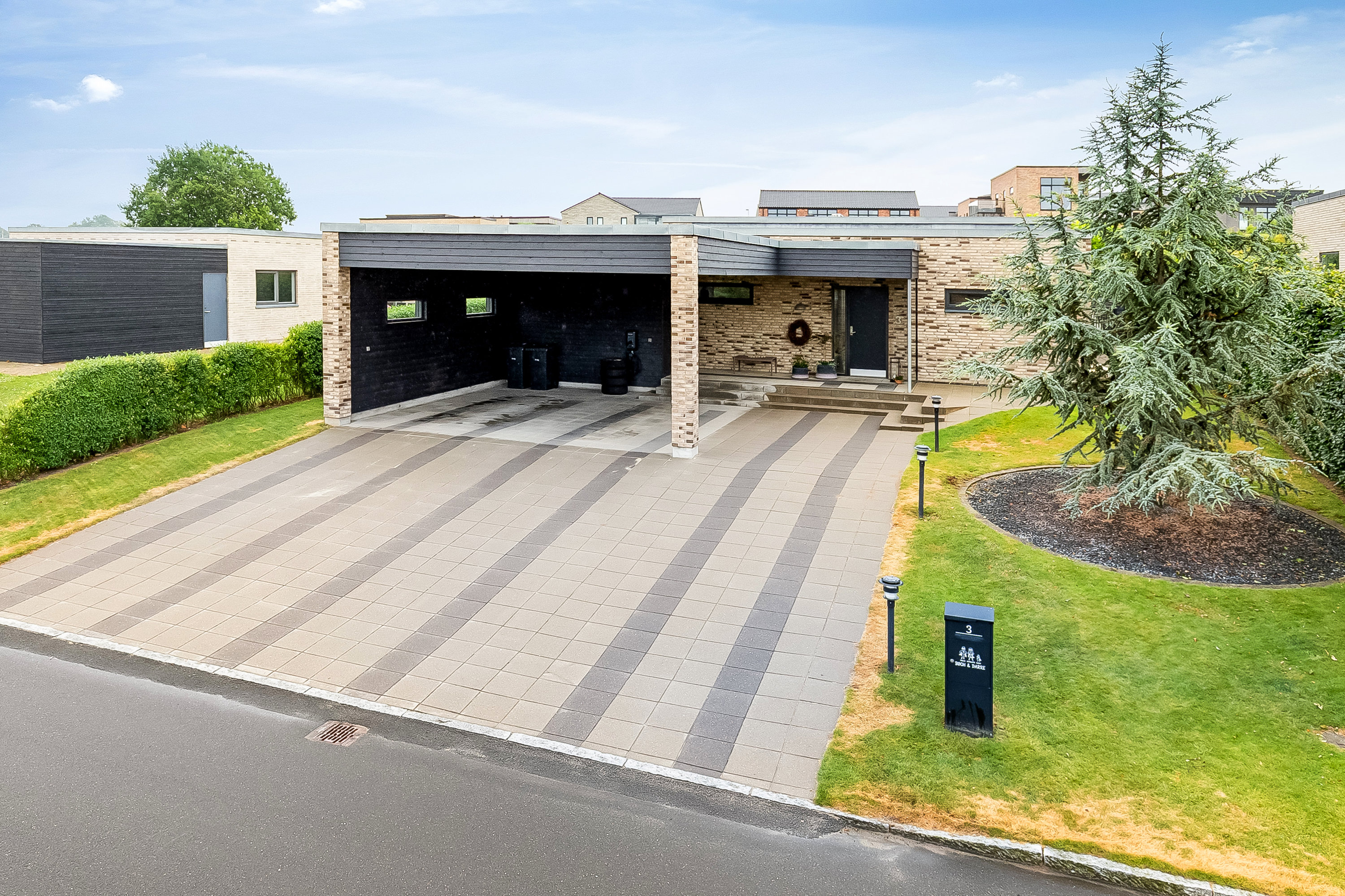 Villa: Mastefoto på Lærketoften 3, 7100 Vejle