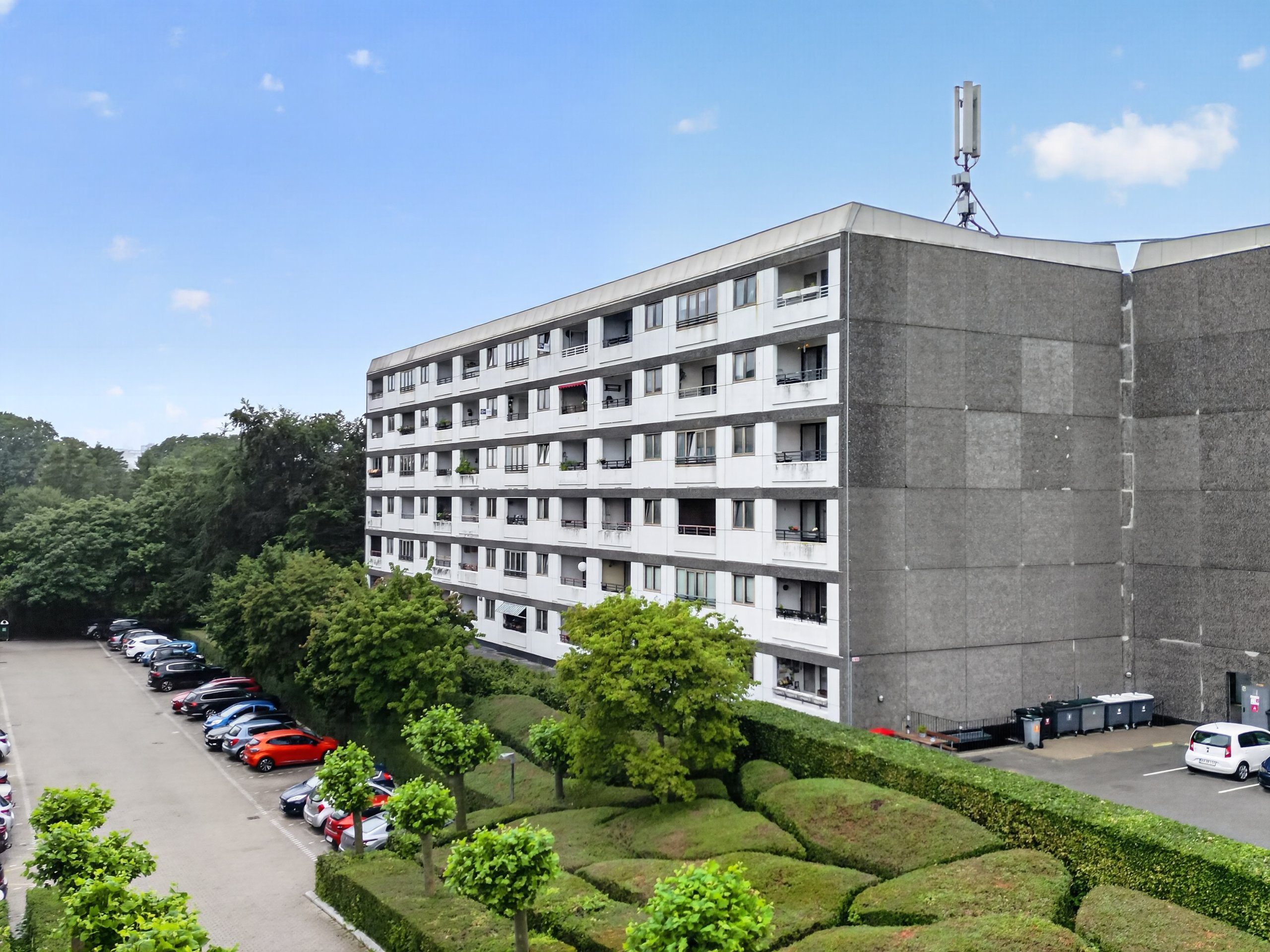Fremhævet luftfoto billede i fuldskærmstilstand. Billede af Vagtelvej 59, 4. mf., 2000 Frederiksberg