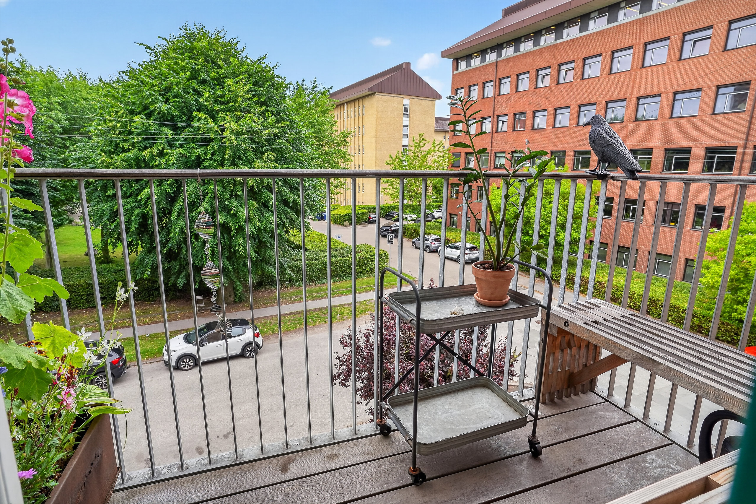 Fremhævet altan billede i fuldskærmstilstand. Billede af Valgårdsvej 9, 2. th., 2500 Valby