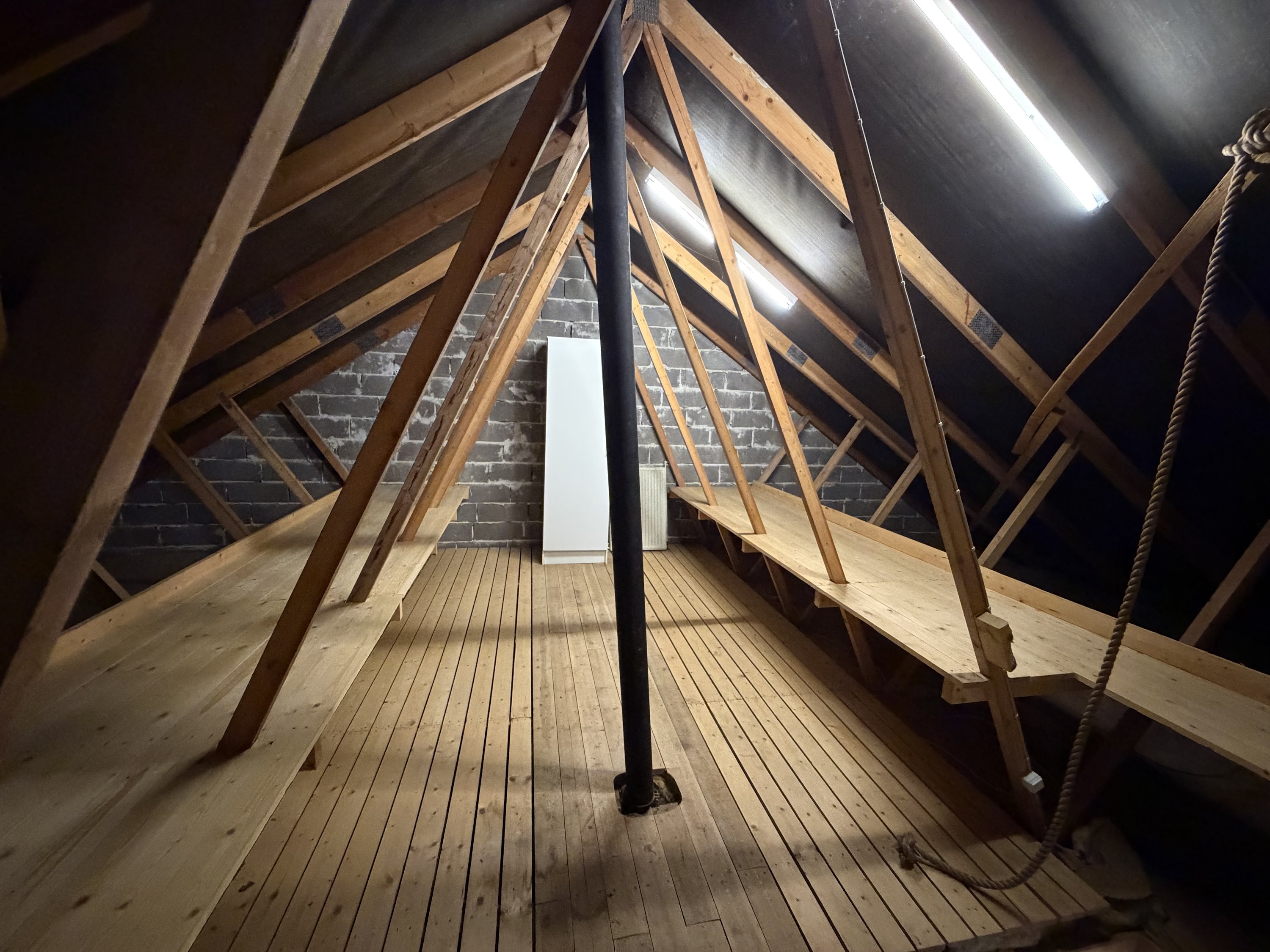 Fremhævet loft billede i fuldskærmstilstand. Billede af Skovparken 2B, 1., 9000 Aalborg