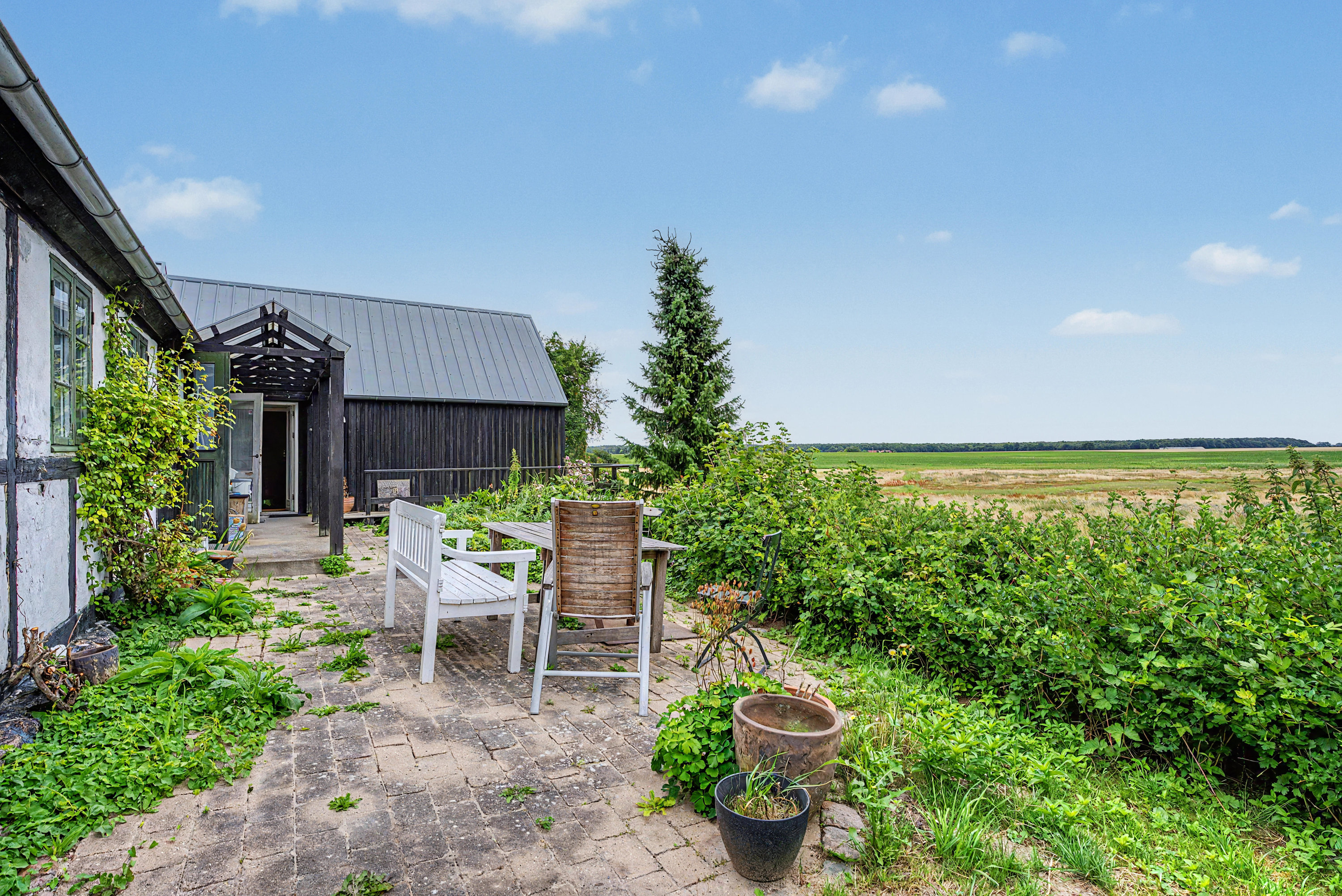 Fremhævet terrasse billede i fuldskærmstilstand. Billede af Bandholmvej 144, Birket, 4943 Torrig L