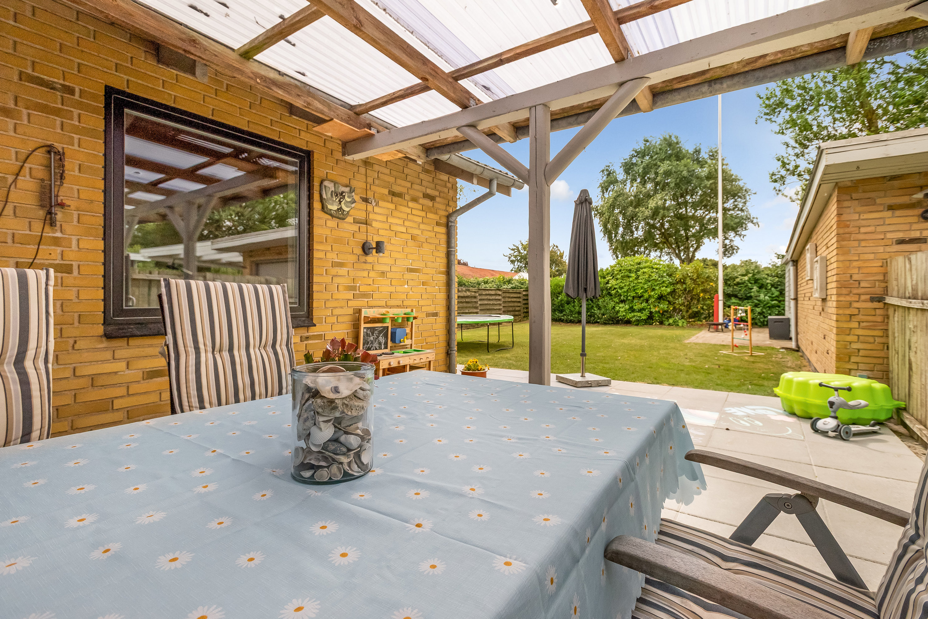 Miniaturebillede 1: overdækket terrasse. Billede af Lemvigvej 45, 7500 Holstebro