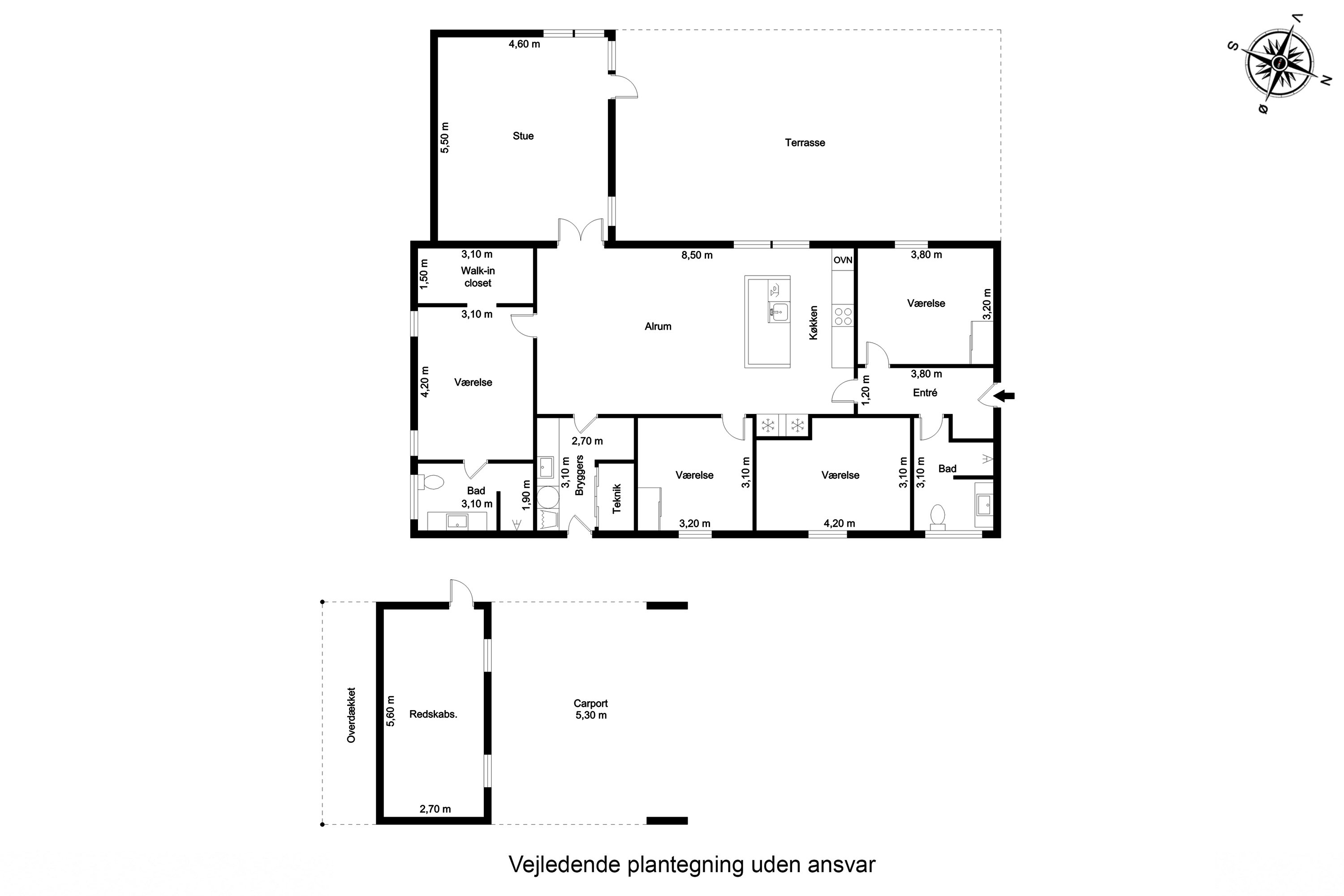 Plantegninger billede af Grønnevej 290, Thurø, 5700 Svendborg