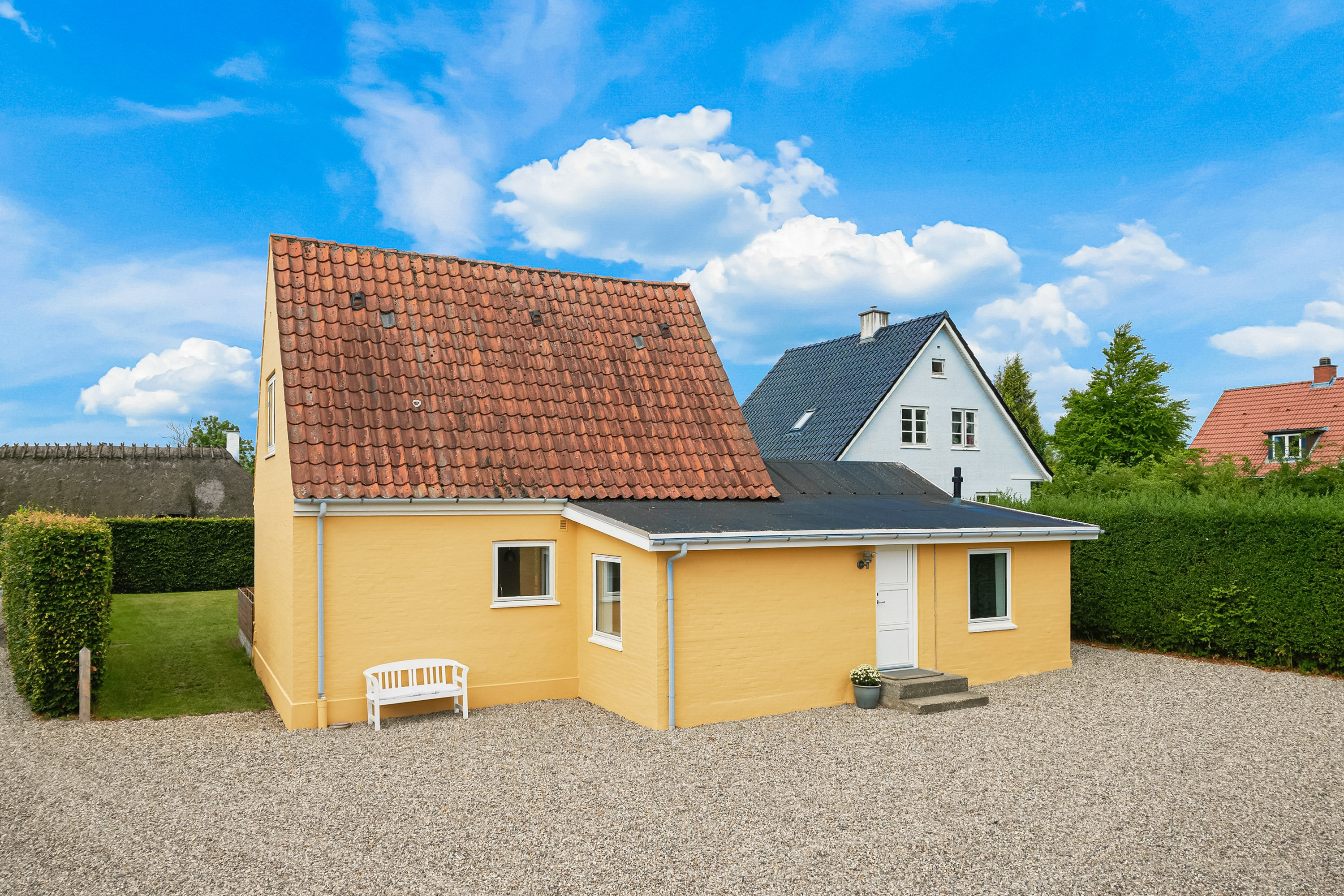 Villa: Facade på Bøgebjergvej 38, Sdr Broby, 5672 Broby