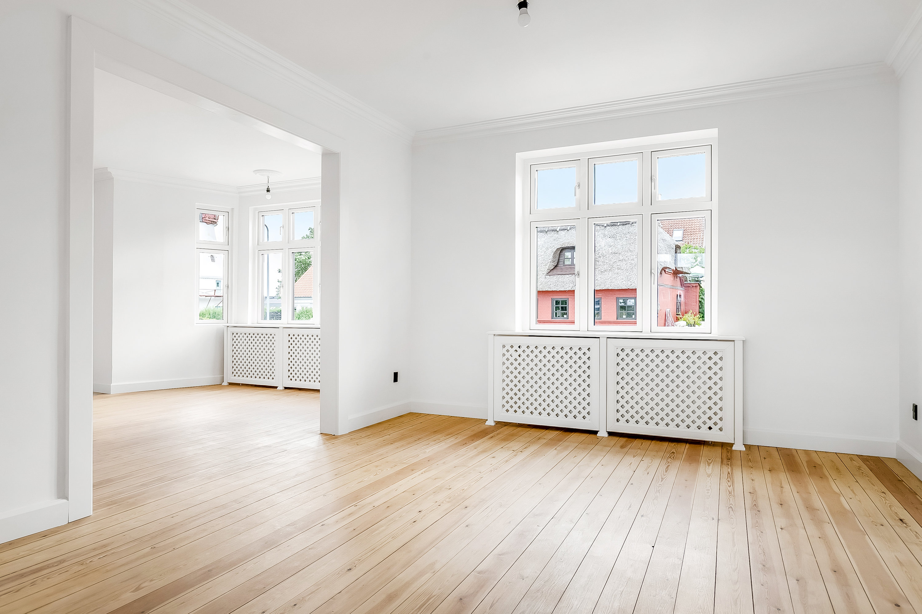 Fremhævet stue billede i fuldskærmstilstand. Billede af Søndermarksvej 6, 7100 Vejle