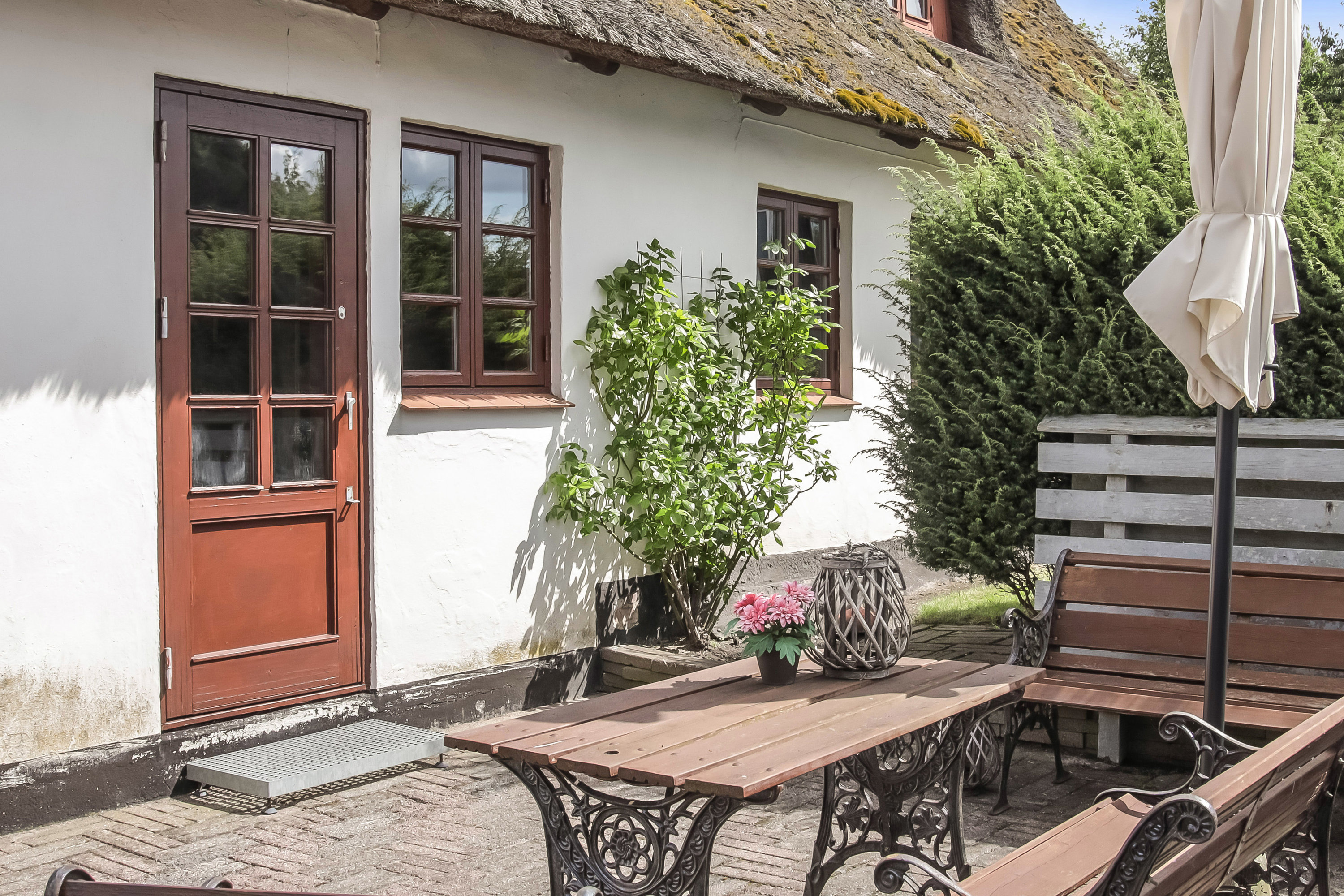 Fremhævet terrasse billede i fuldskærmstilstand. Billede af Stubshovedvej 12, 5884 Gudme