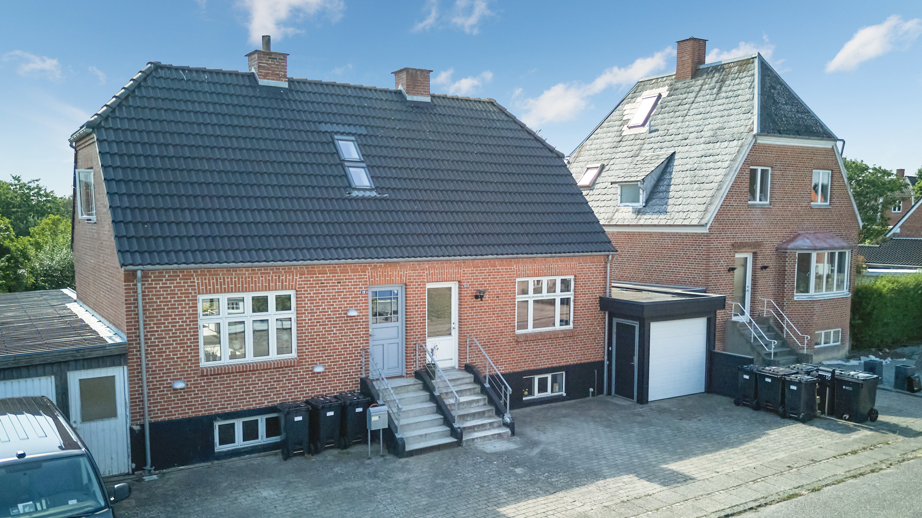 Rækkehus: Facade på Fredenslundsvej 10, 5500 Middelfart