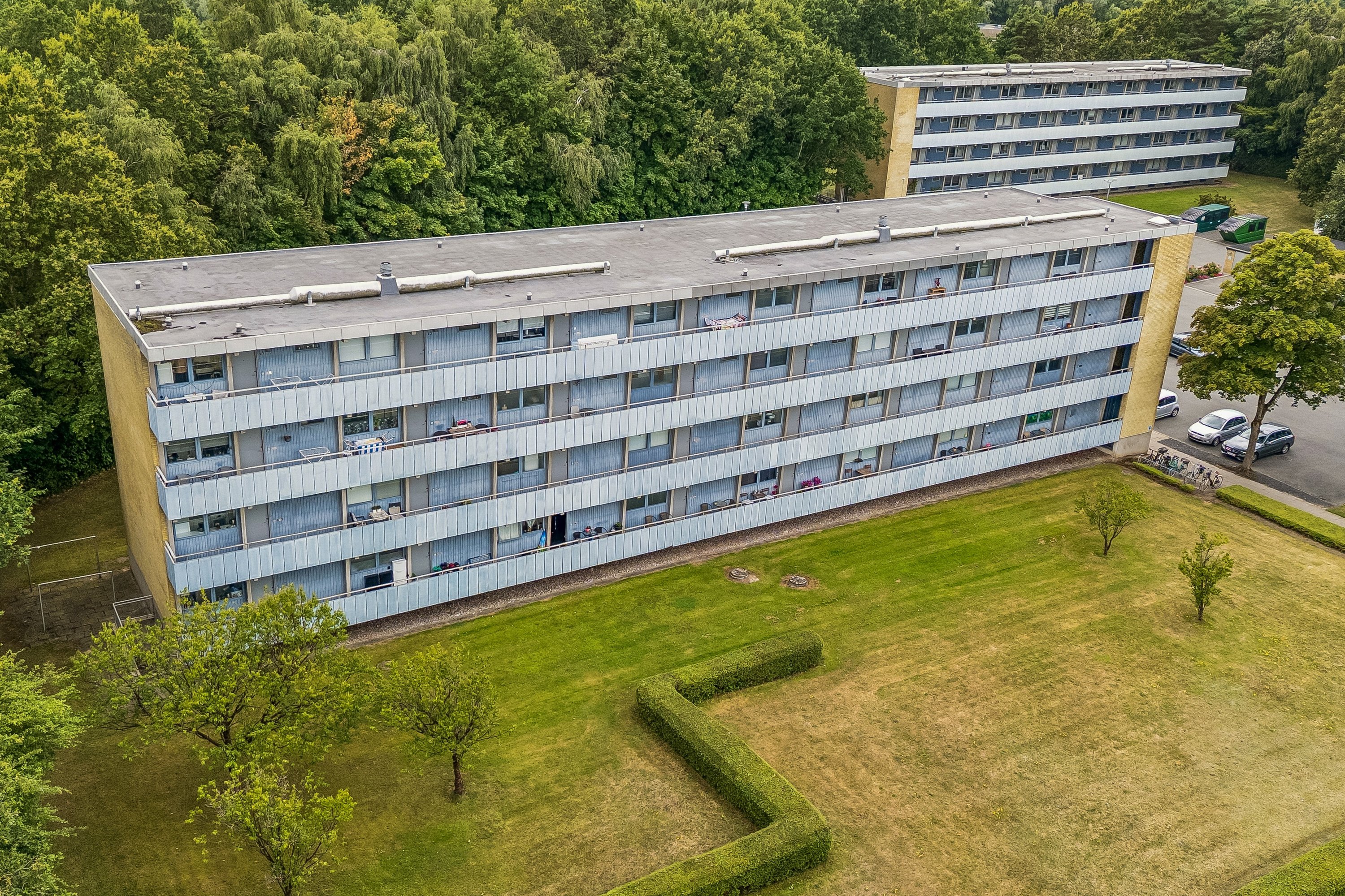 Fremhævet luftfoto billede i fuldskærmstilstand. Billede af Æbleparken 90, 2., Søhus, 5270 Odense N