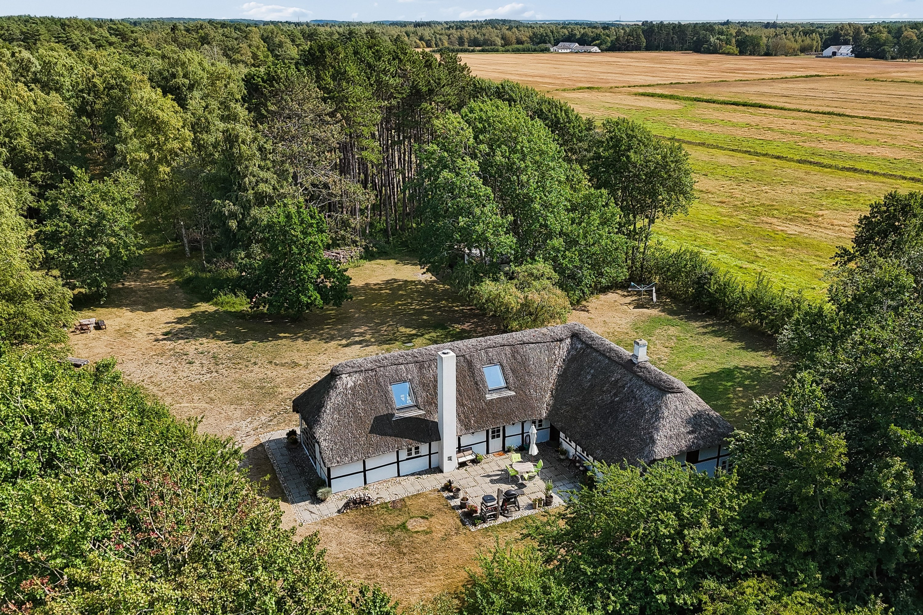 Fremhævet luftfoto billede i fuldskærmstilstand. Billede af Starbækvej 11, Vesterø, 9940 Læsø