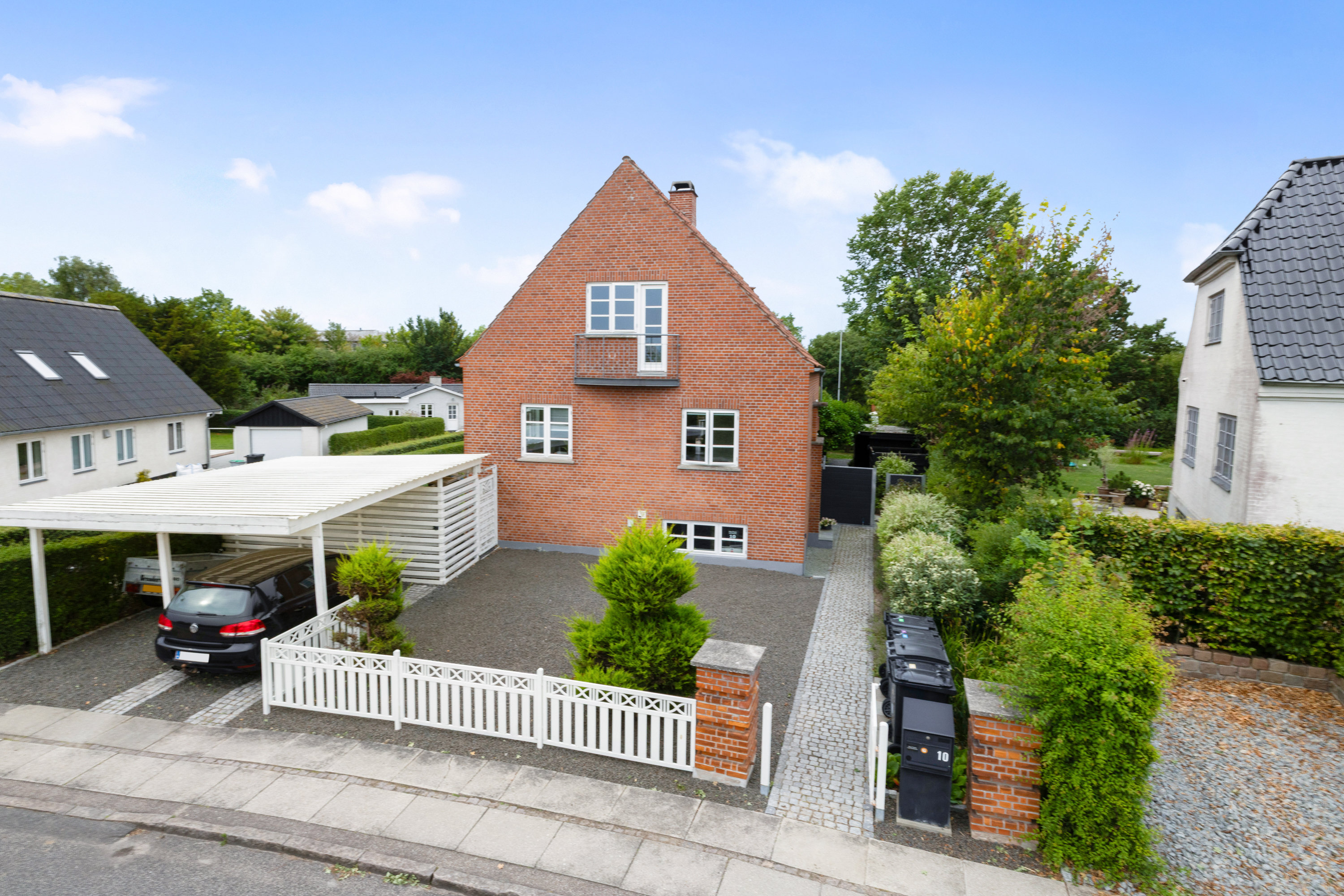 Villa: Facade på Højdevej 10, 2750 Ballerup