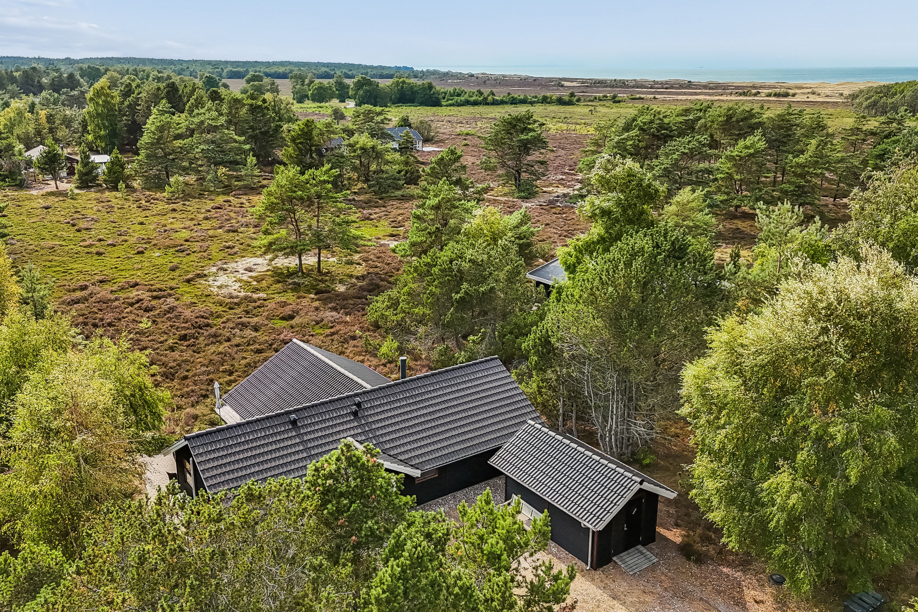 Fremhævet luftfoto billede i fuldskærmstilstand. Billede af Langvarigheden 15, 9940 Læsø
