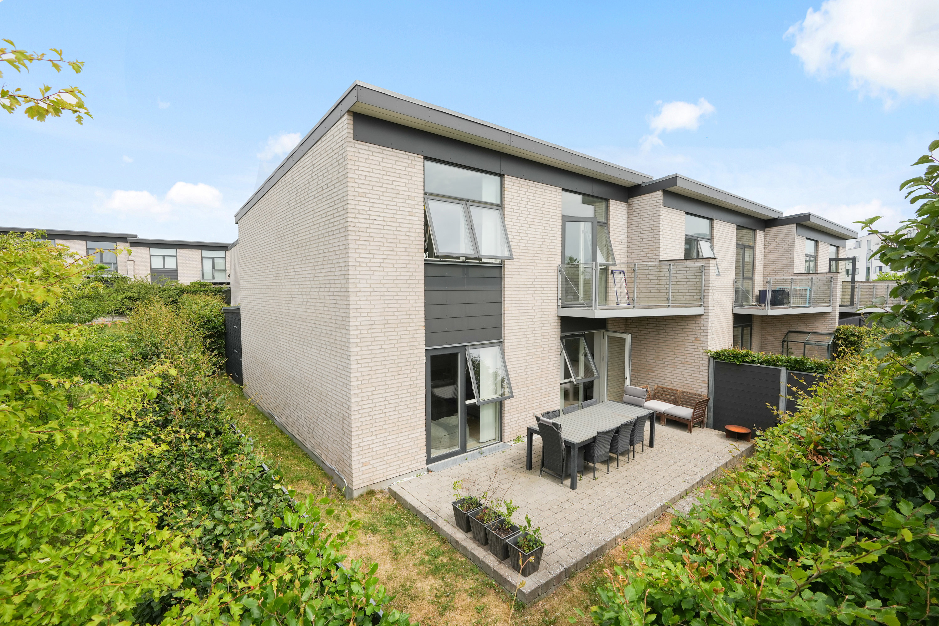 Rækkehus: Terrasse på Søholmen 25, 2760 Måløv