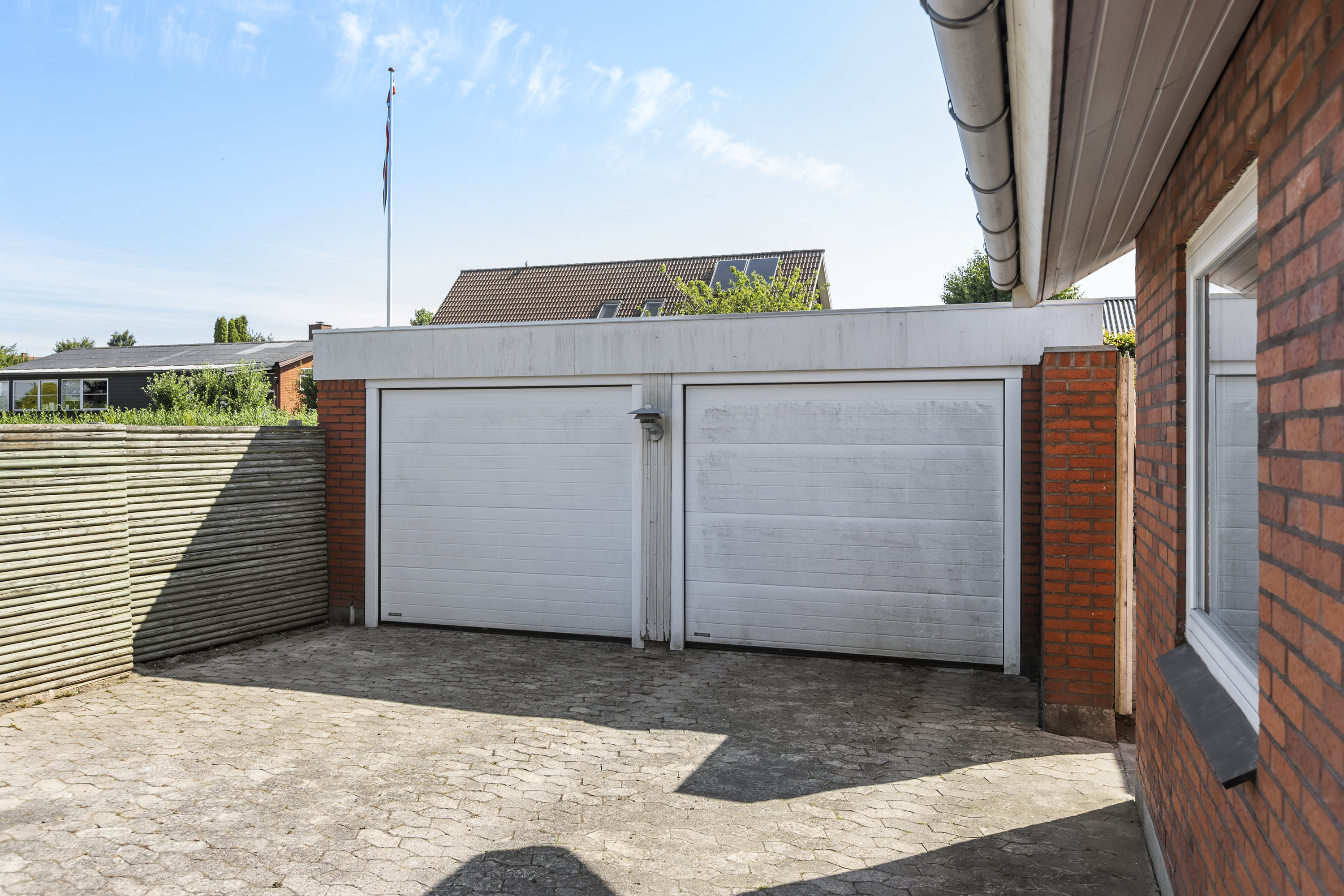Fremhævet garage billede i fuldskærmstilstand. Billede af Bøgevej 7, 4100 Ringsted