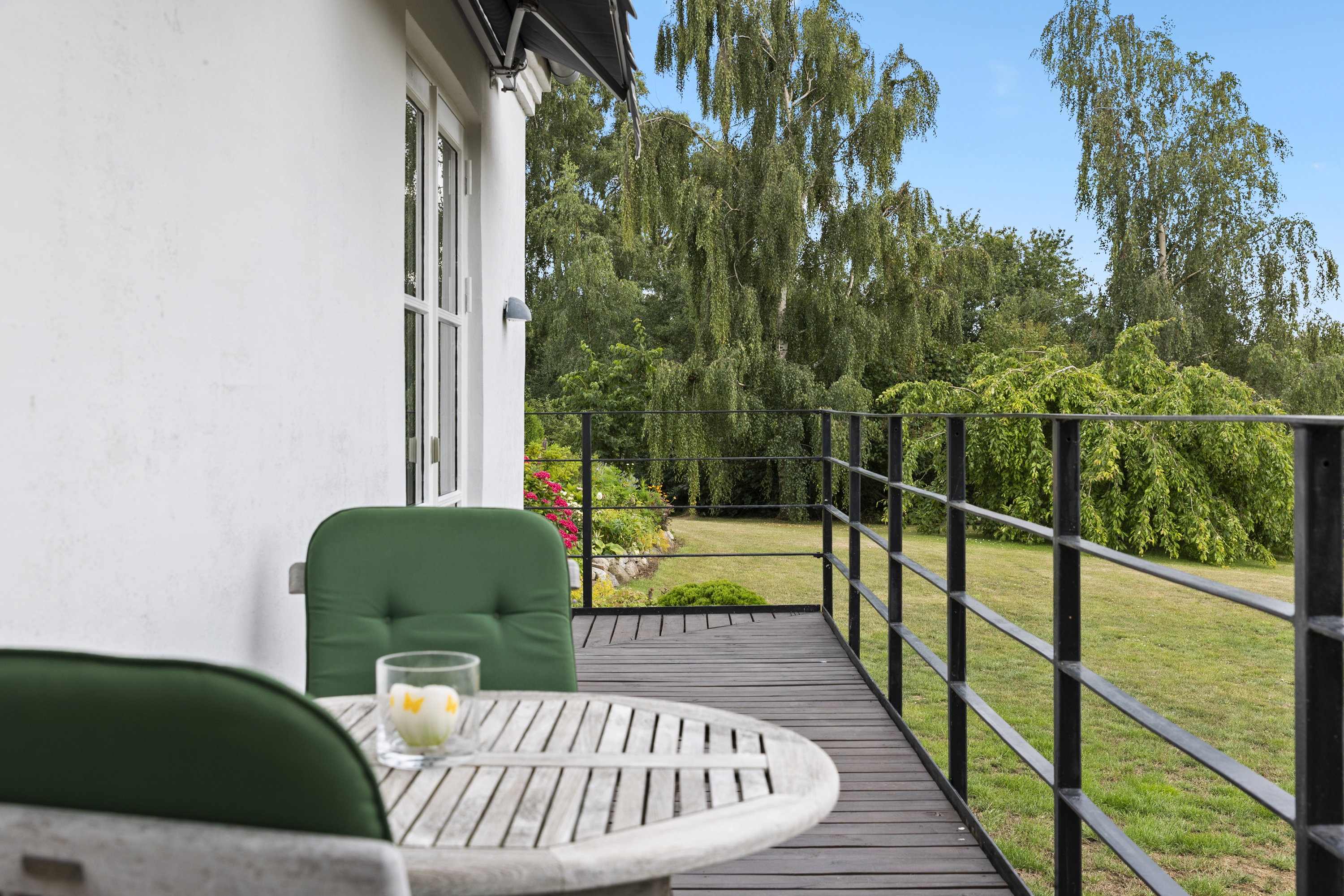 Fremhævet terrasse billede i fuldskærmstilstand. Billede af Kragebjergvej 4, Sandby, 4171 Glumsø