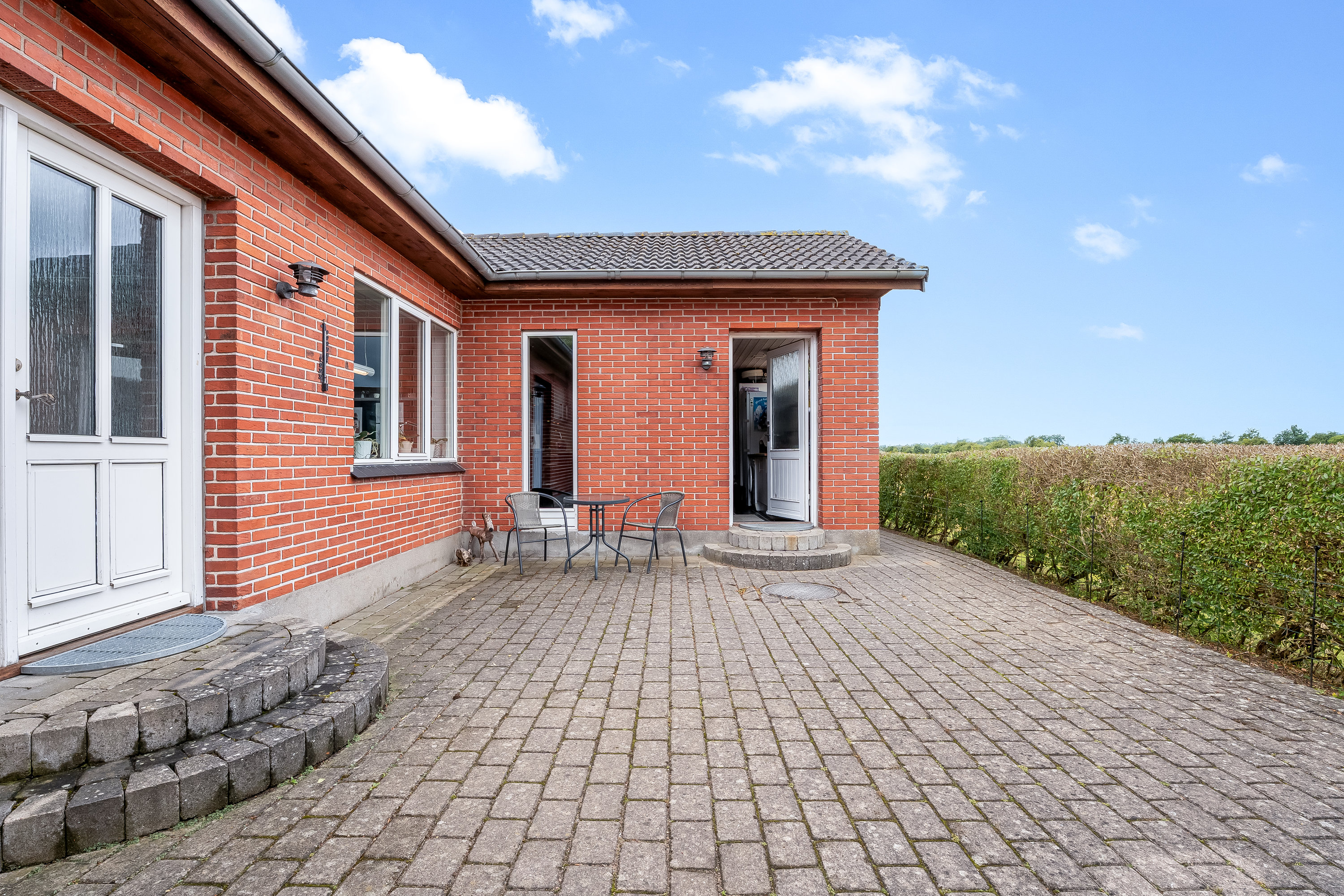Fremhævet terrasse billede i fuldskærmstilstand. Billede af Bryggervej 1, Skørringe, 4930 Maribo