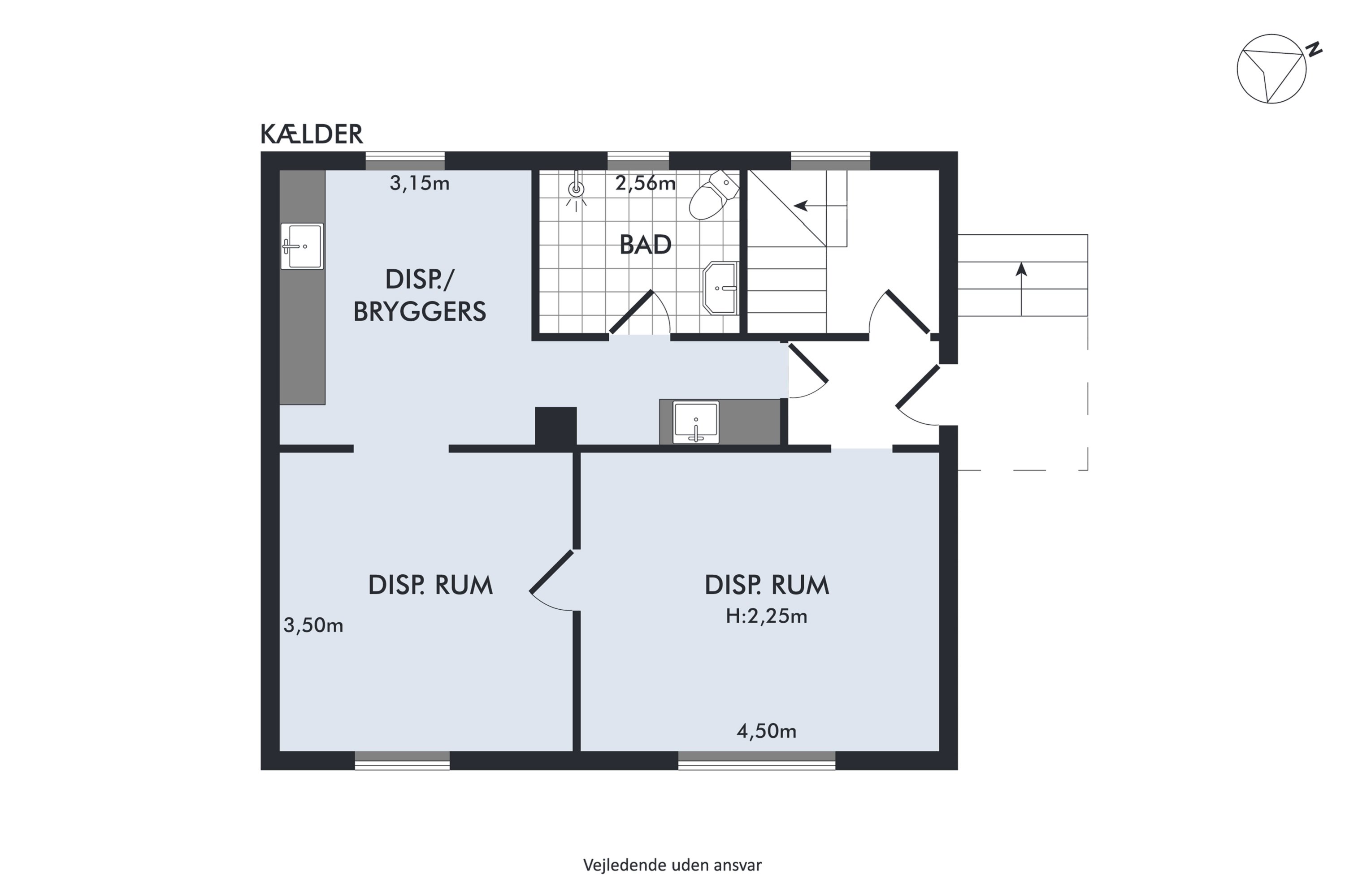 Plantegninger billede af Aabenraavej 3A+B, 6340 Kruså