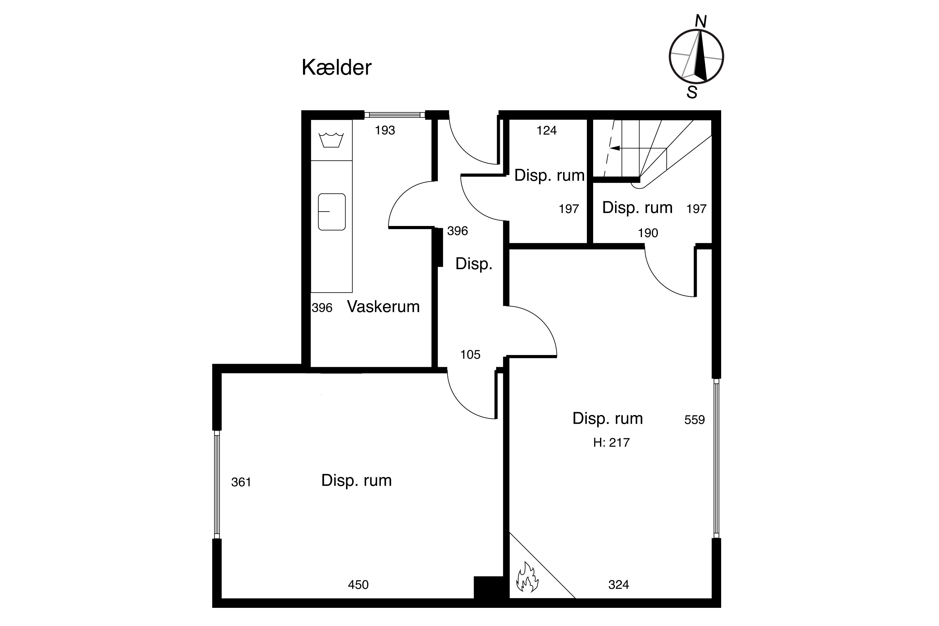 Plantegninger billede af Krogvej 44, 2830 Virum