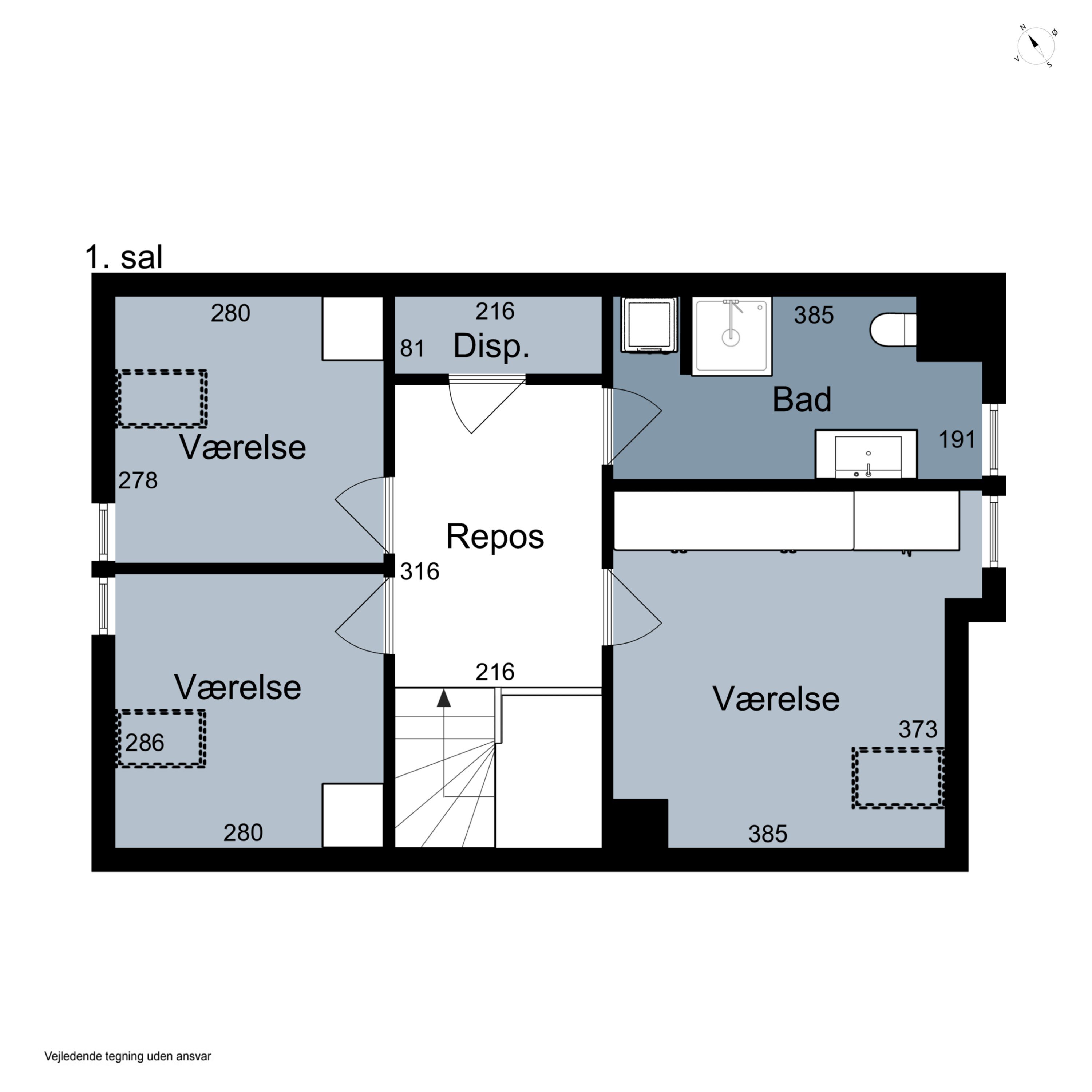 Plantegninger billede af Rikkeshave 84, Dalum, 5250 Odense SV