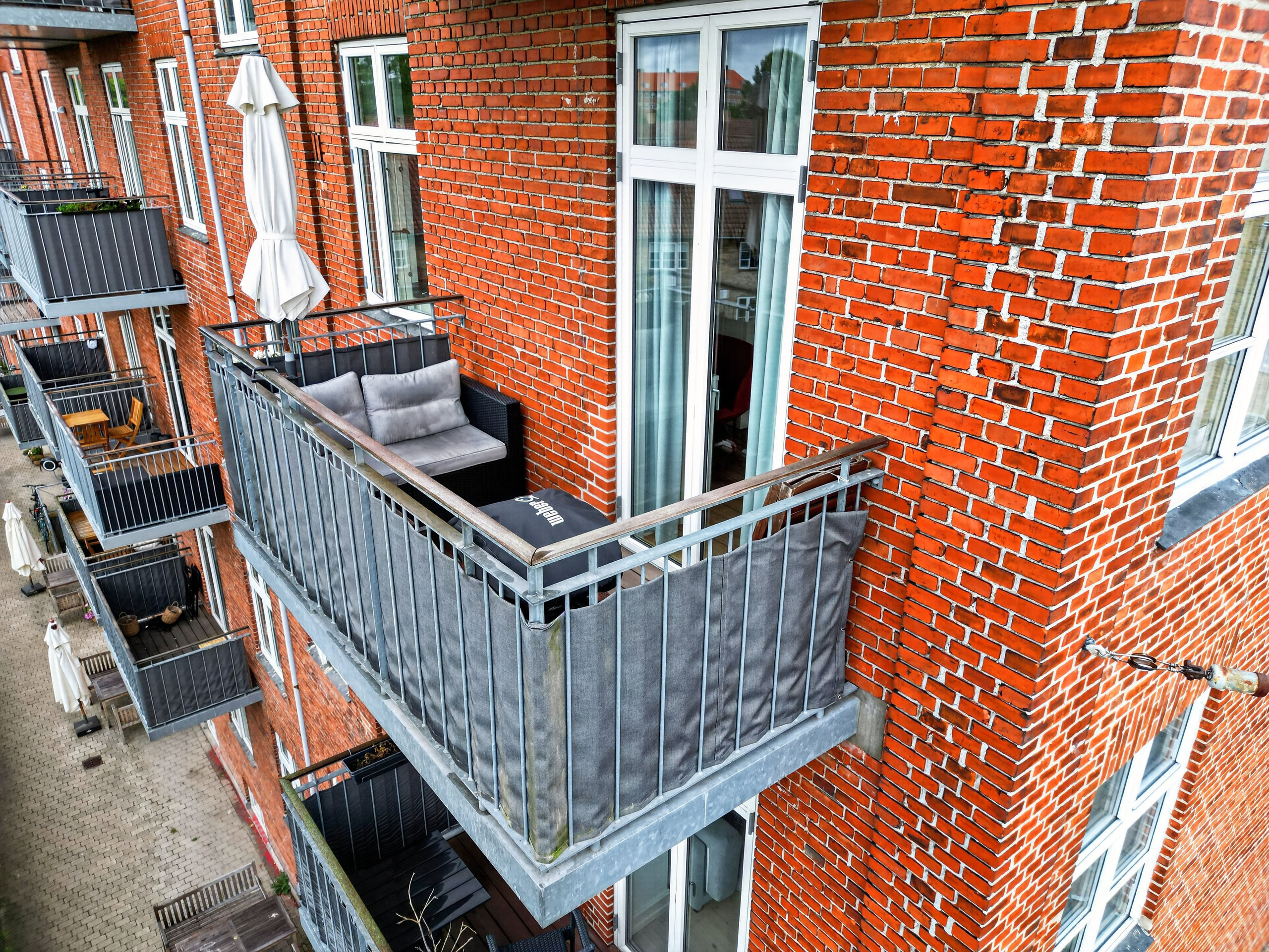 Fremhævet luftfoto billede i fuldskærmstilstand. Billede af Finsensvej 73, 3. tv., 2000 Frederiksberg