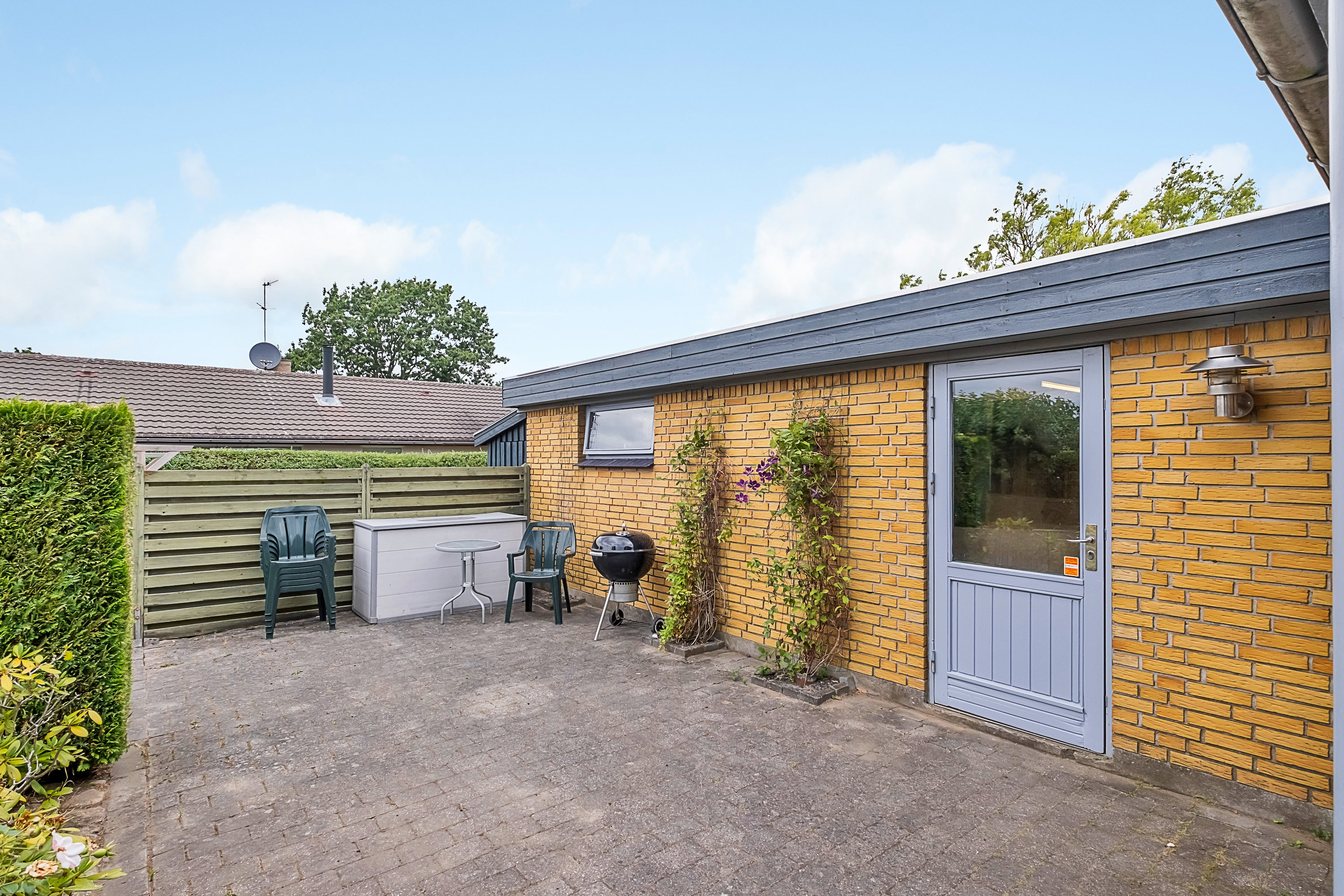 Fremhævet terrasse billede i fuldskærmstilstand. Billede af Præstekravevej 5, Studstrup, 8541 Skødstrup