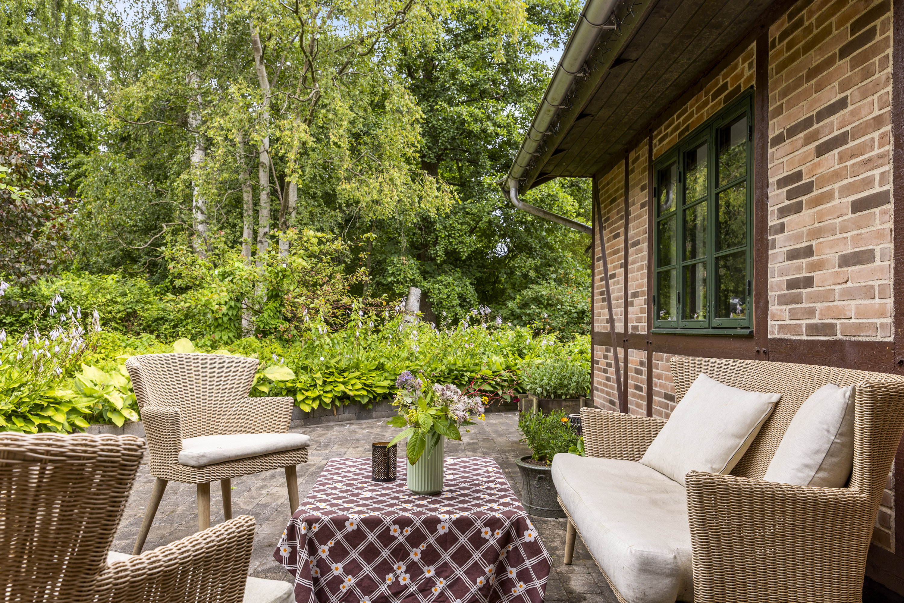 Miniaturebillede 2: terrasse. Billede af Ved Mosen 14, Skuldelev, 4050 Skibby
