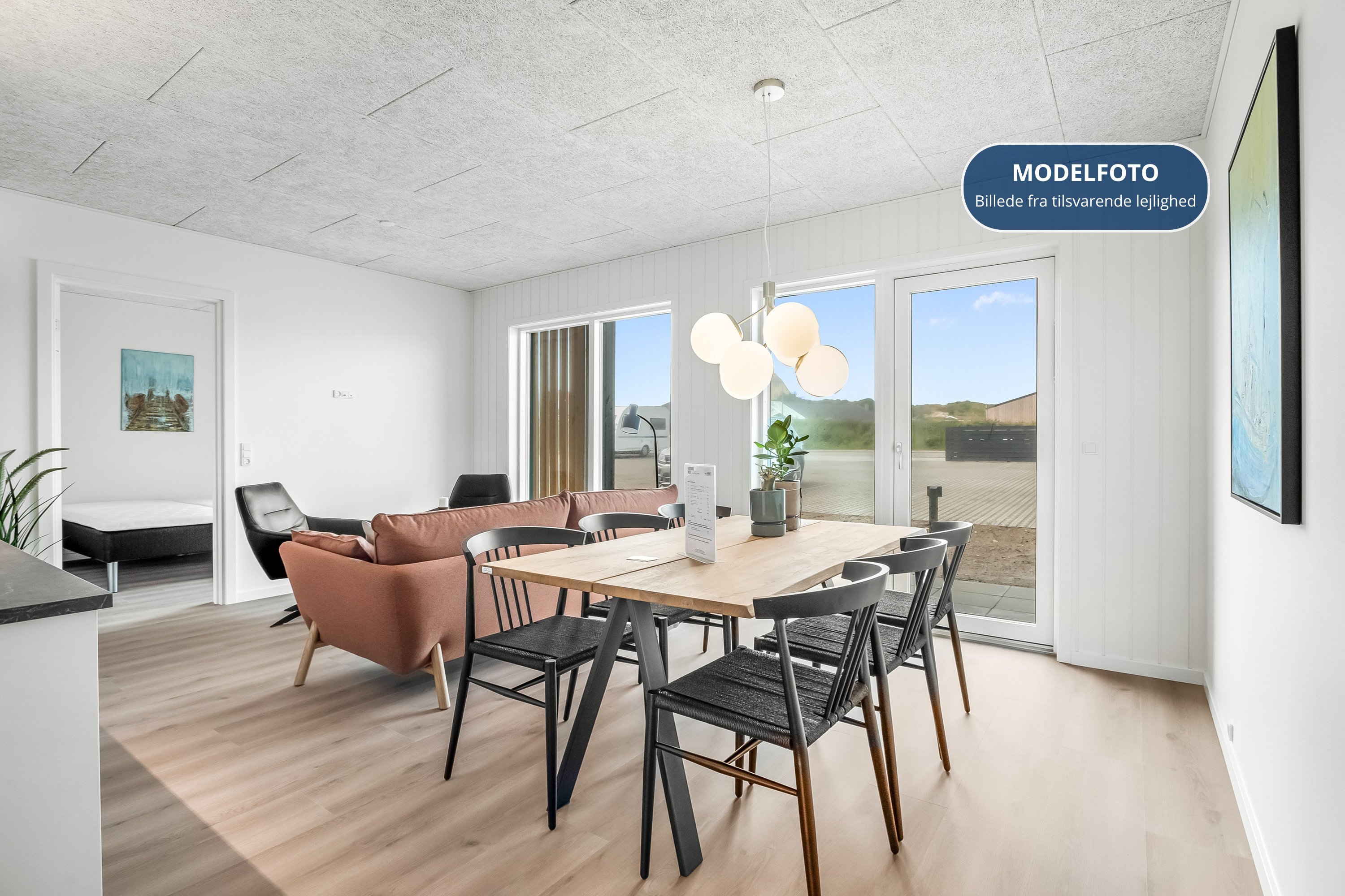 Fremhævet  billede i fuldskærmstilstand. Billede af Lodberg Enge 46B, st., Søndervig, 6950 Ringkøbing
