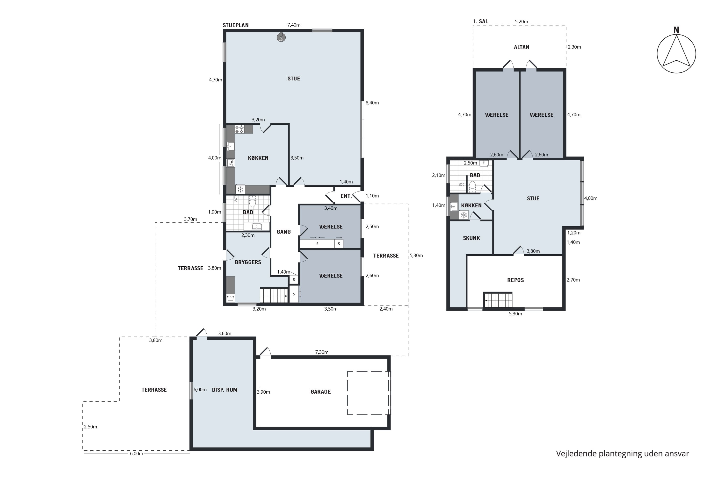 Plantegninger billede af Tårnvej 17, Vesterø Havn, 9940 Læsø