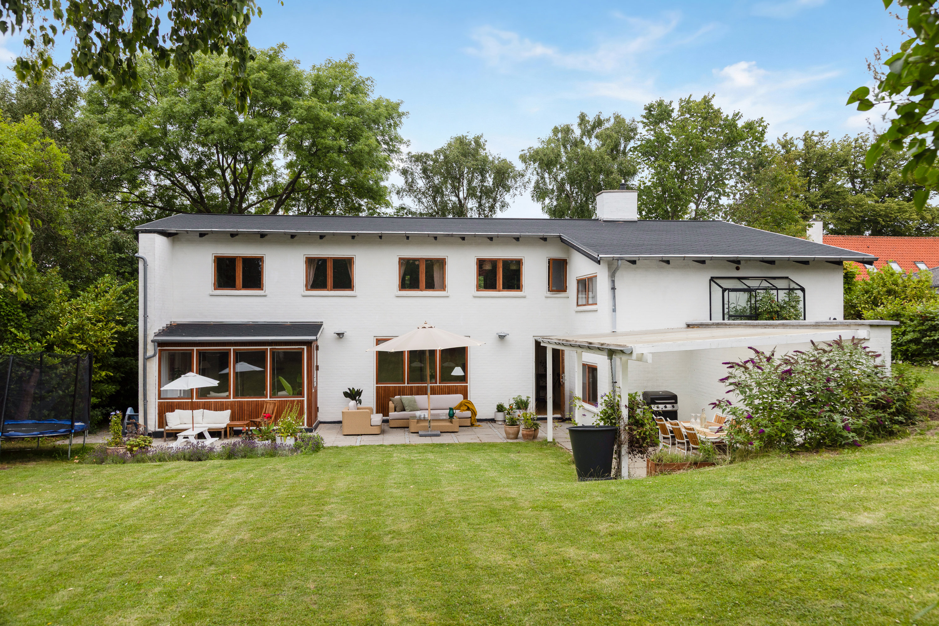 Villa: Facade på Møllevej 4, 2750 Ballerup