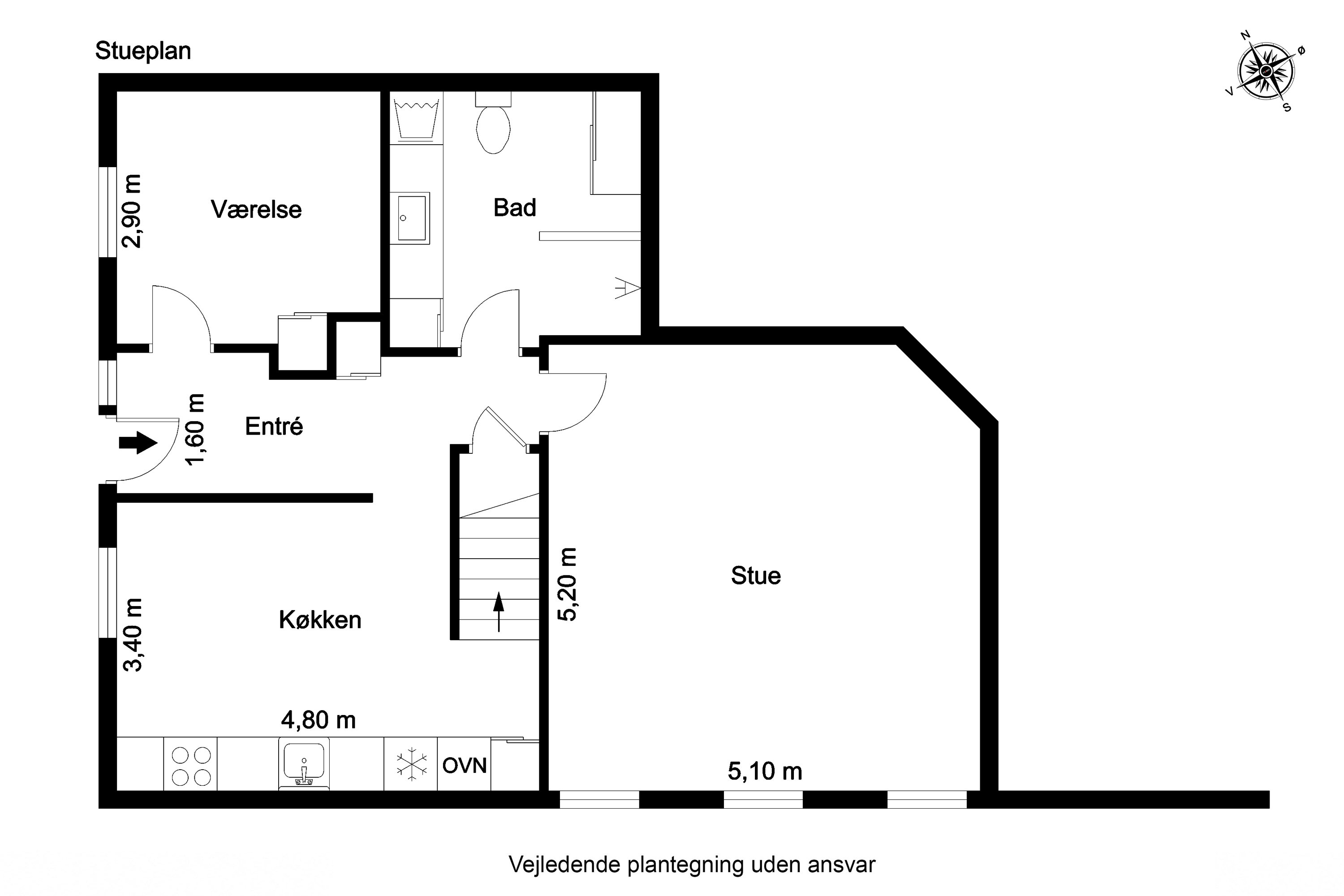 Plantegninger billede af Hundtofte 22A, Hundtofte, 5771 Stenstrup
