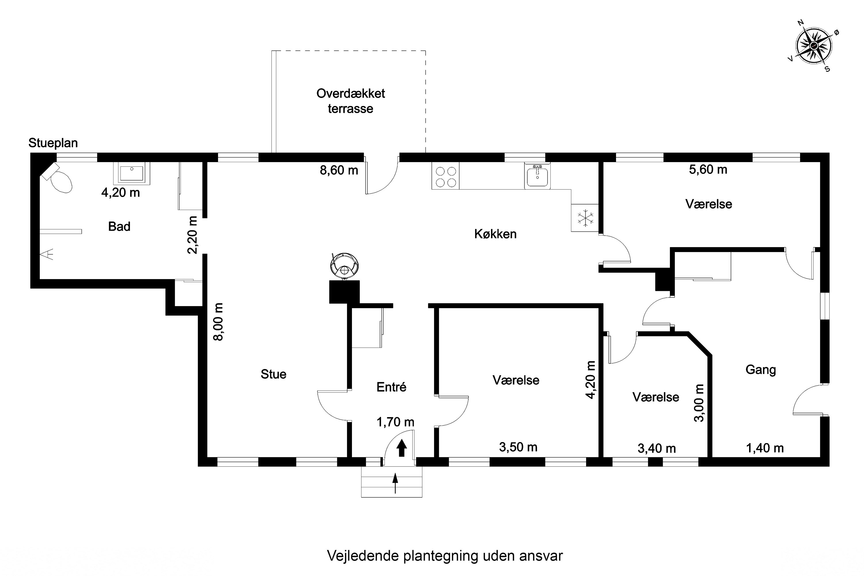 Plantegninger billede af Hundtofte 22A, Hundtofte, 5771 Stenstrup
