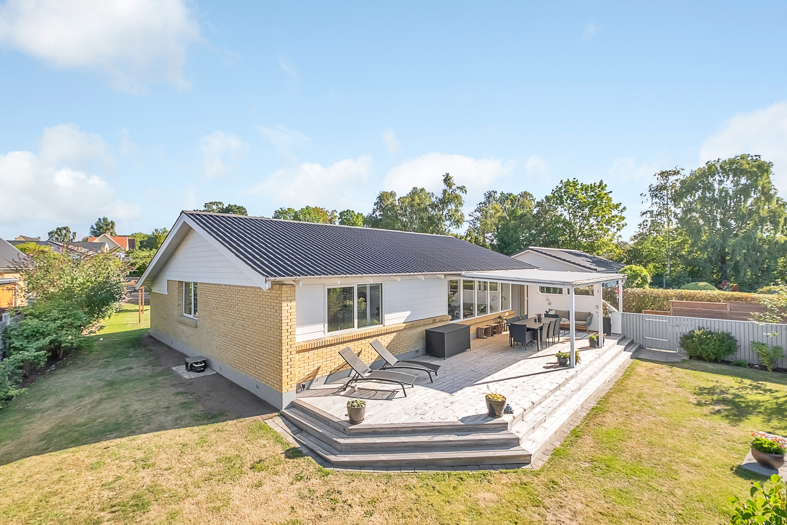 Villa: Facade på Dannevang 6, 8520 Lystrup
