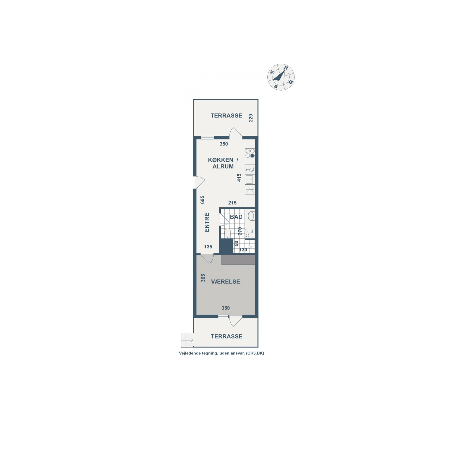 Plantegninger billede af Ingrid Marievej 22, st. th., 2500 Valby