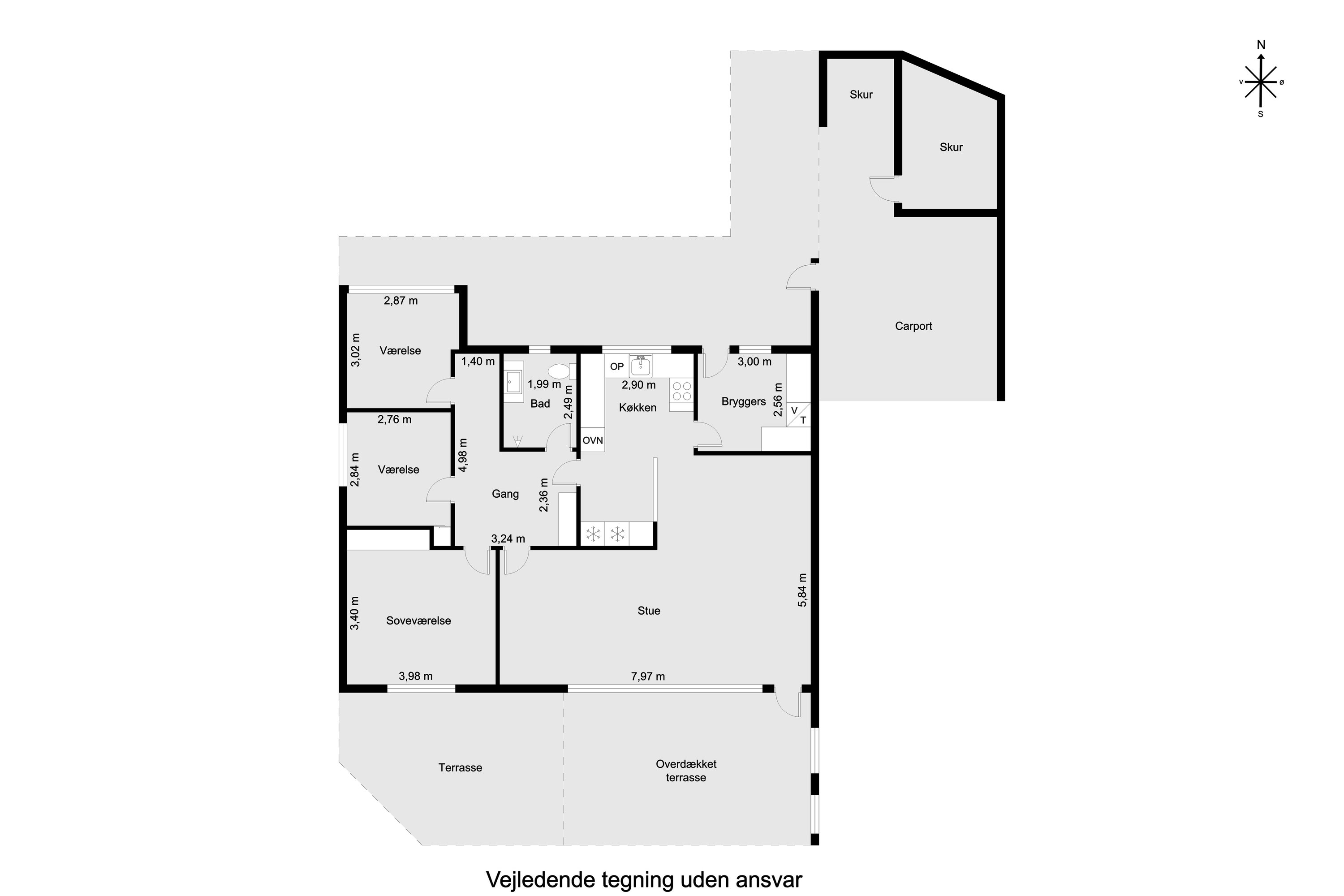 Plantegninger billede af Dannevang 6, 8520 Lystrup