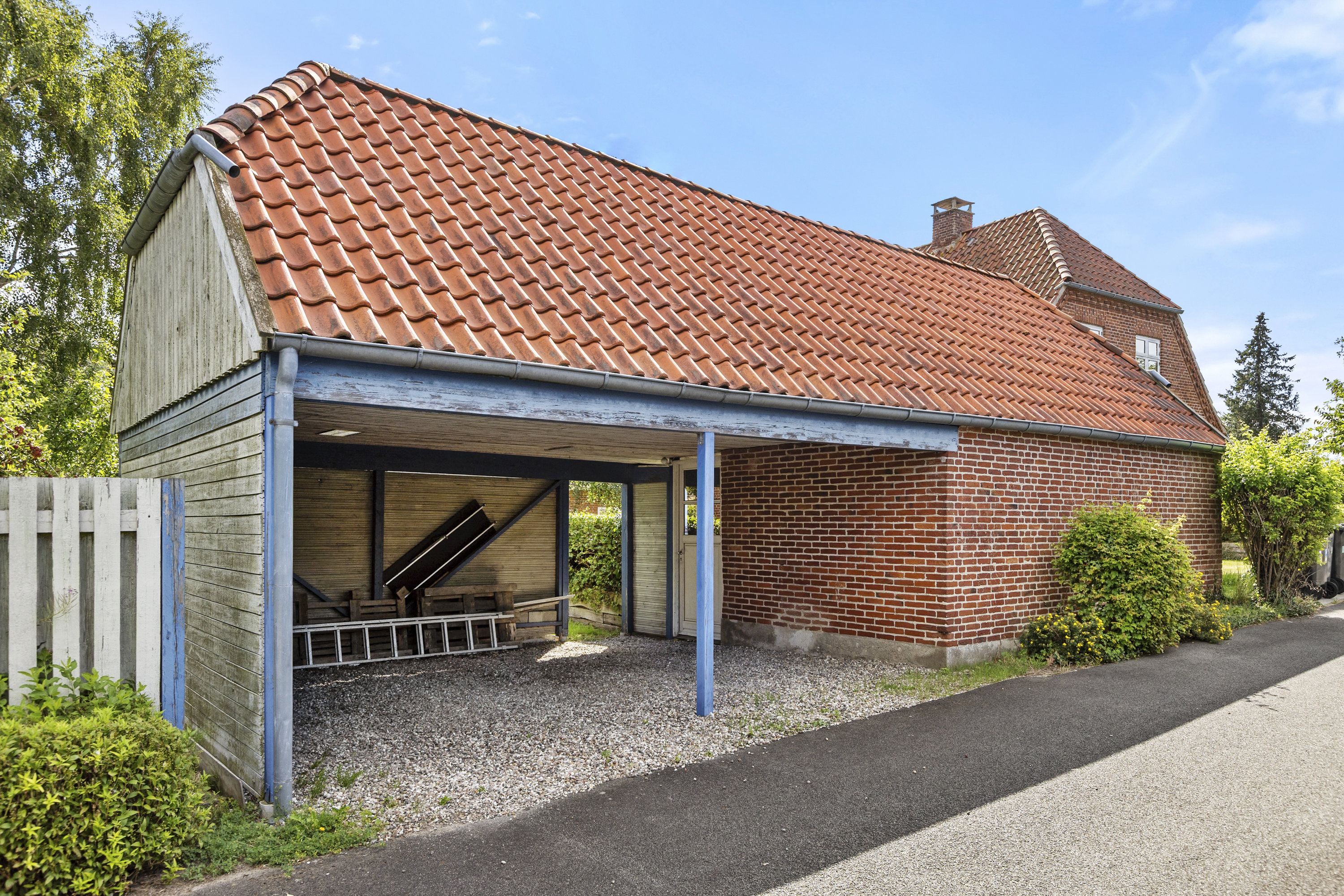 Fremhævet carport billede i fuldskærmstilstand. Billede af Bygagervej 2, 4173 Fjenneslev
