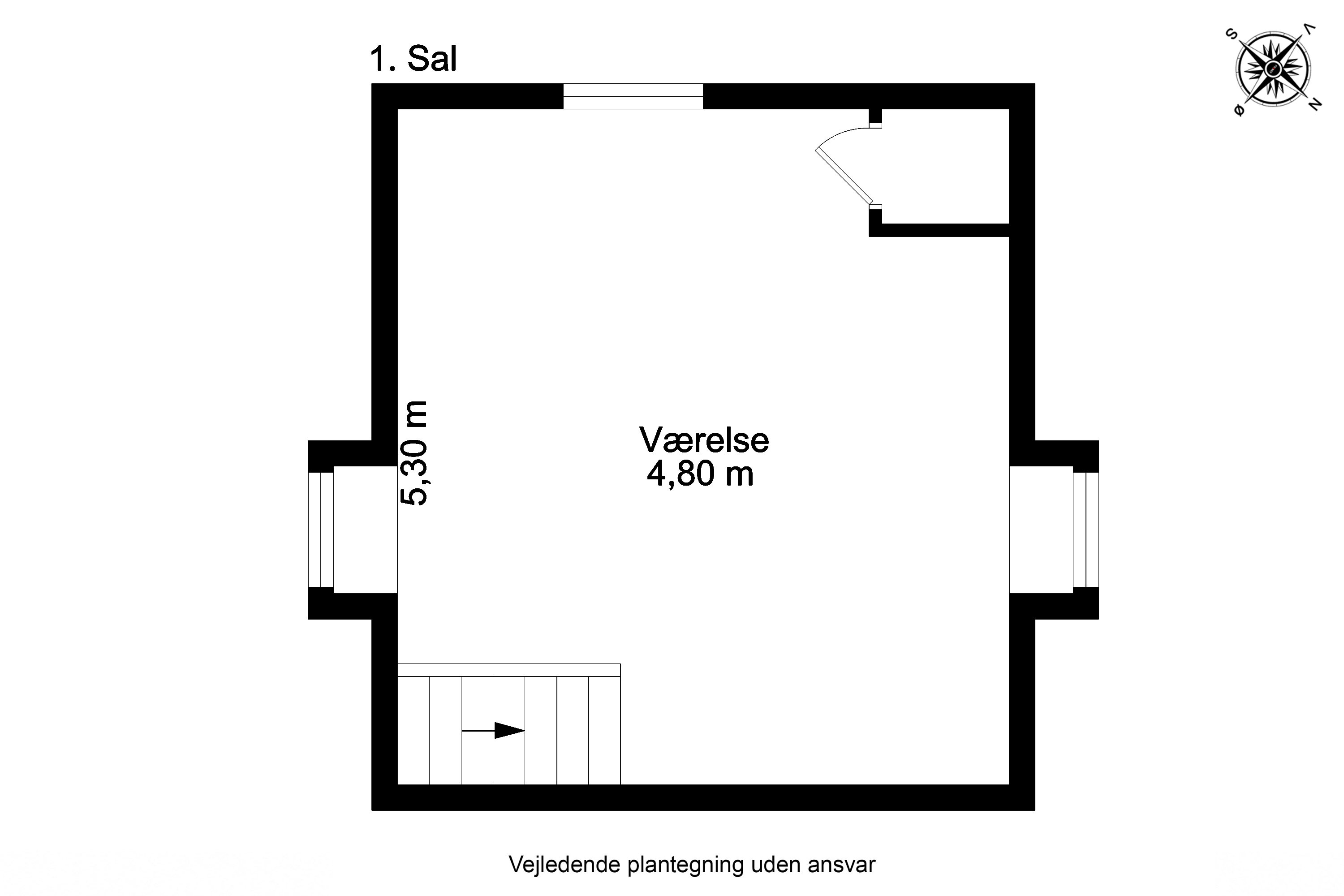 Plantegninger billede af Pilebækken 27, 5970 Ærøskøbing