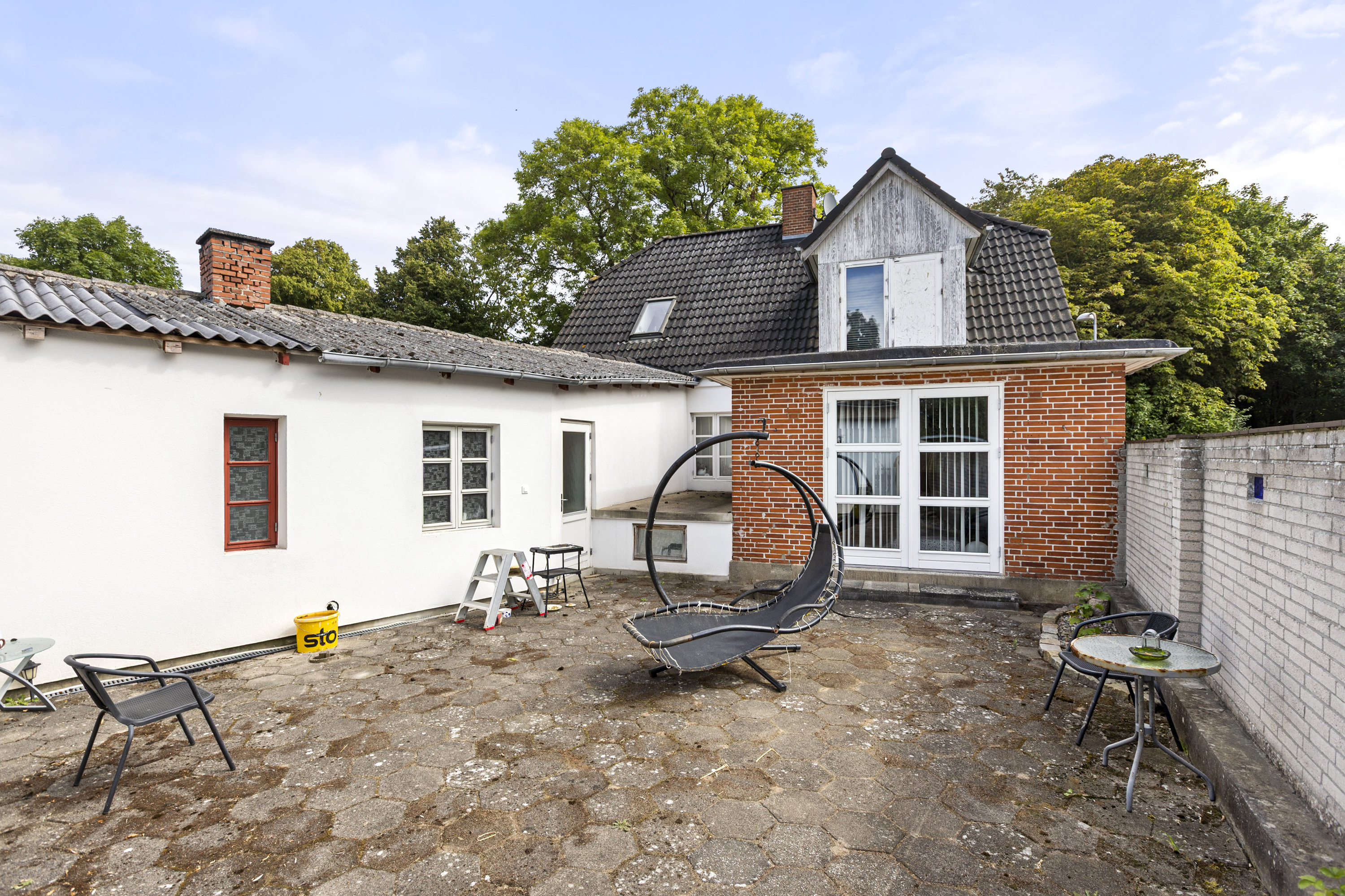 Fremhævet terrasse billede i fuldskærmstilstand. Billede af Klovbygade 29, 4490 Jerslev Sjælland