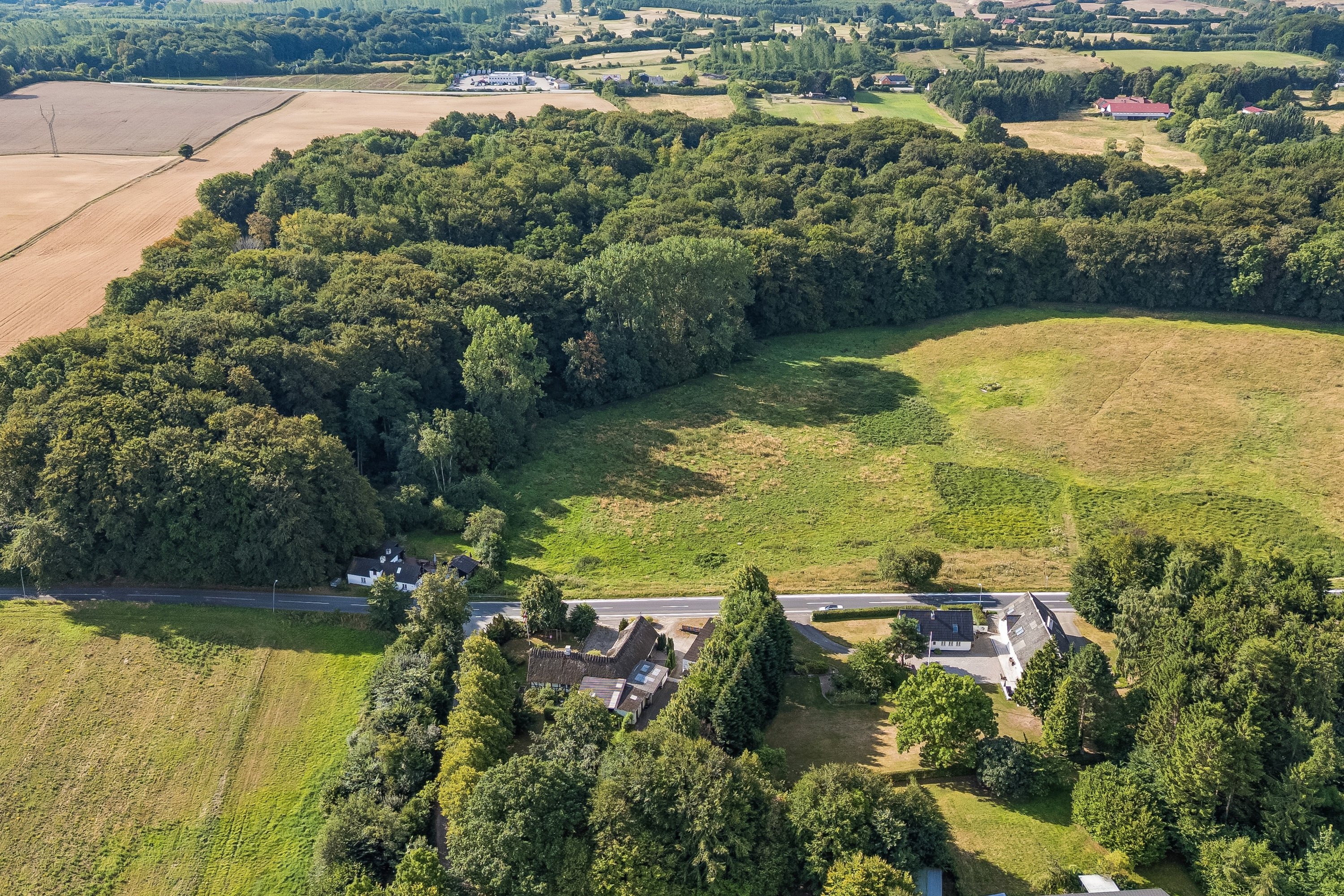 Fremhævet luftfoto billede i fuldskærmstilstand. Billede af Munkerodgyden 19B, Ejlstrup, 5200 Odense V