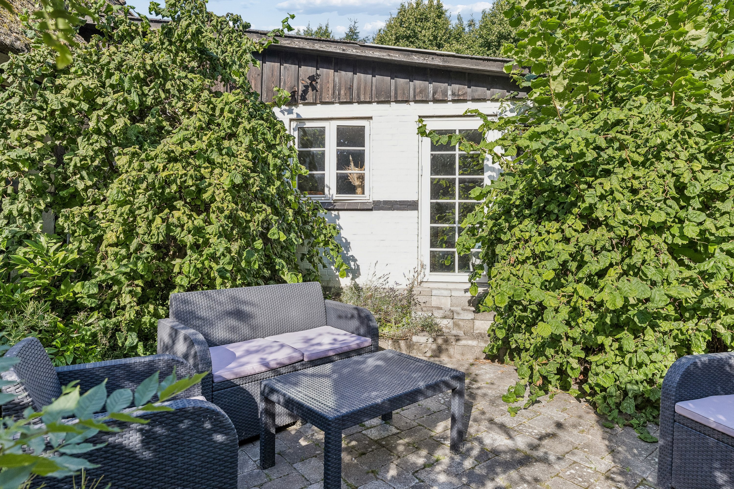 Fremhævet terrasse billede i fuldskærmstilstand. Billede af Munkerodgyden 19B, Ejlstrup, 5200 Odense V